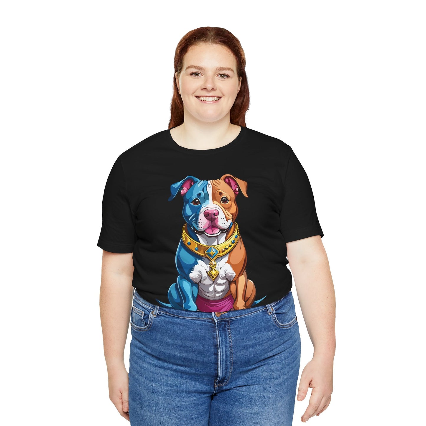 Unisex Animal Shirt Art Design Tee With Wild Animals Print Short Sleeve Jersey Tee