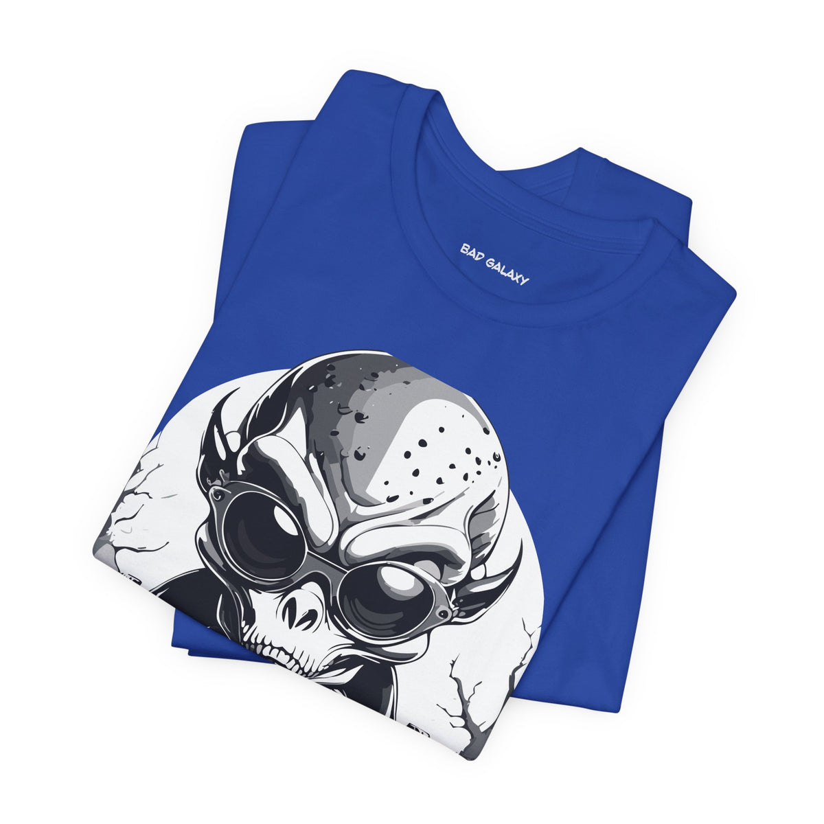 Alien Graphic Unisex Cotton Bella+Canvas Tee with Art Design b70