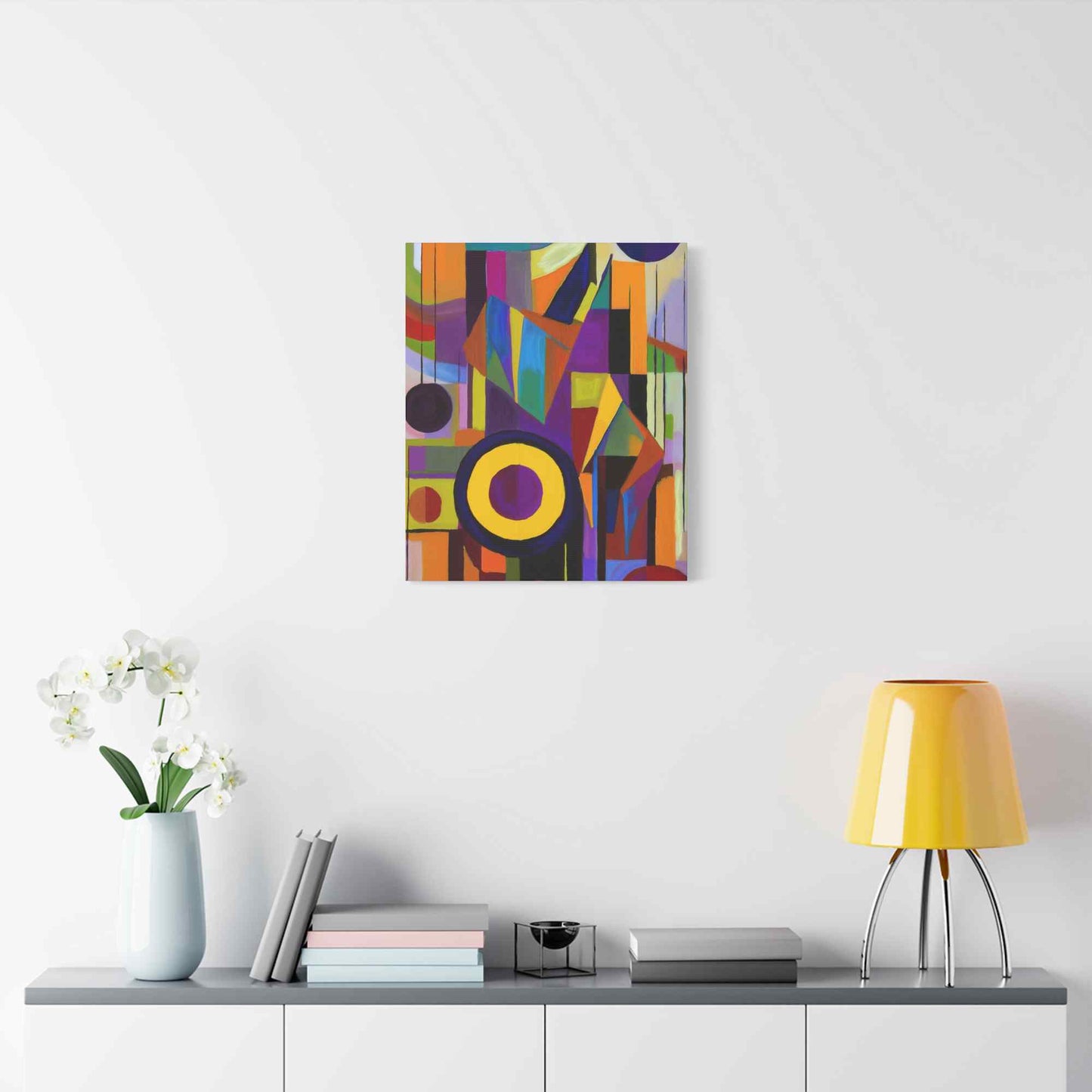 Abstract Painting Print Canvas 20x24,20x30,24x30, 24x32,24x36,30x40, 32x48,36x48,40x60 Pine-Wood Inner Frame ABS-2
