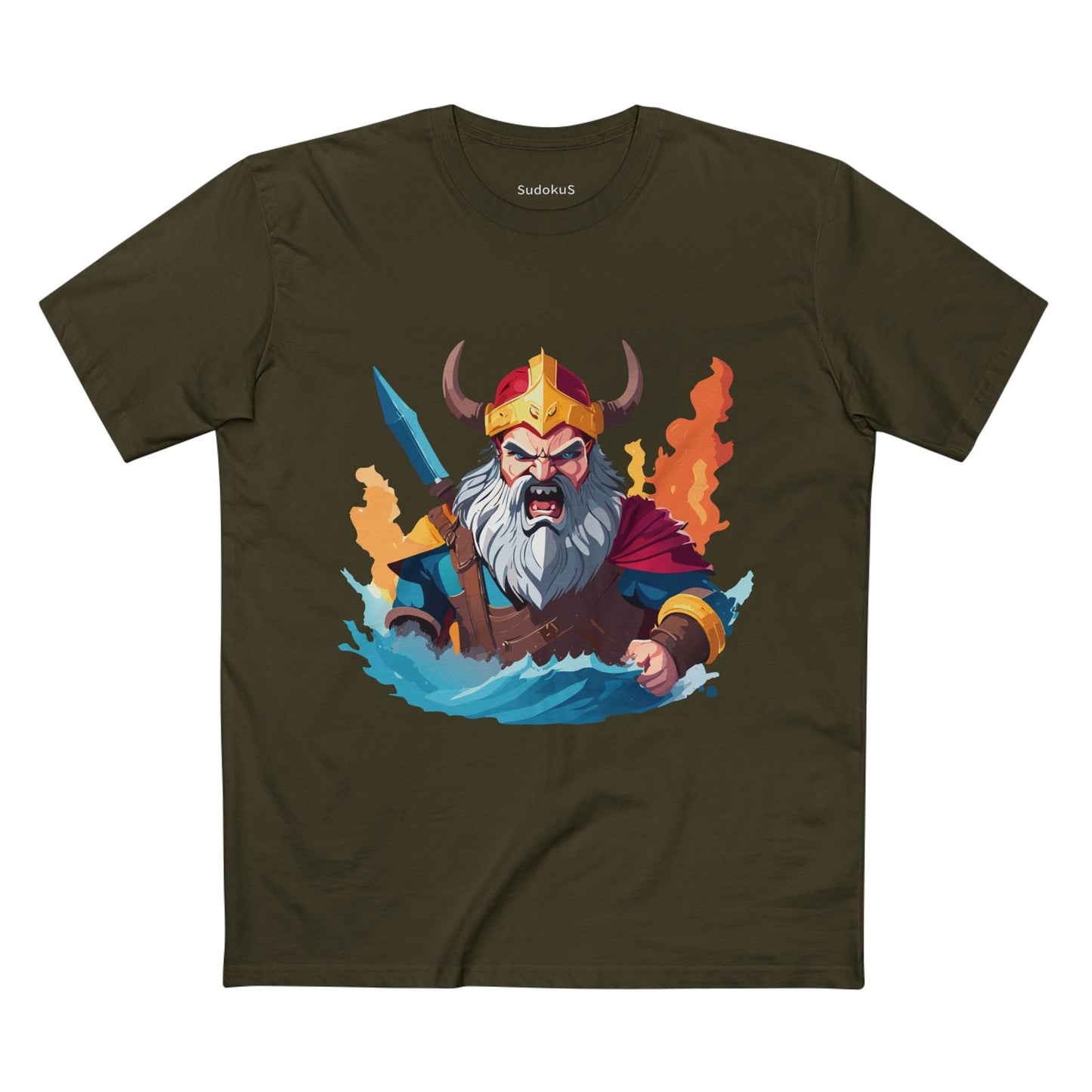 Viking Graphic Unisex 100 Cotton Staple Tee 23