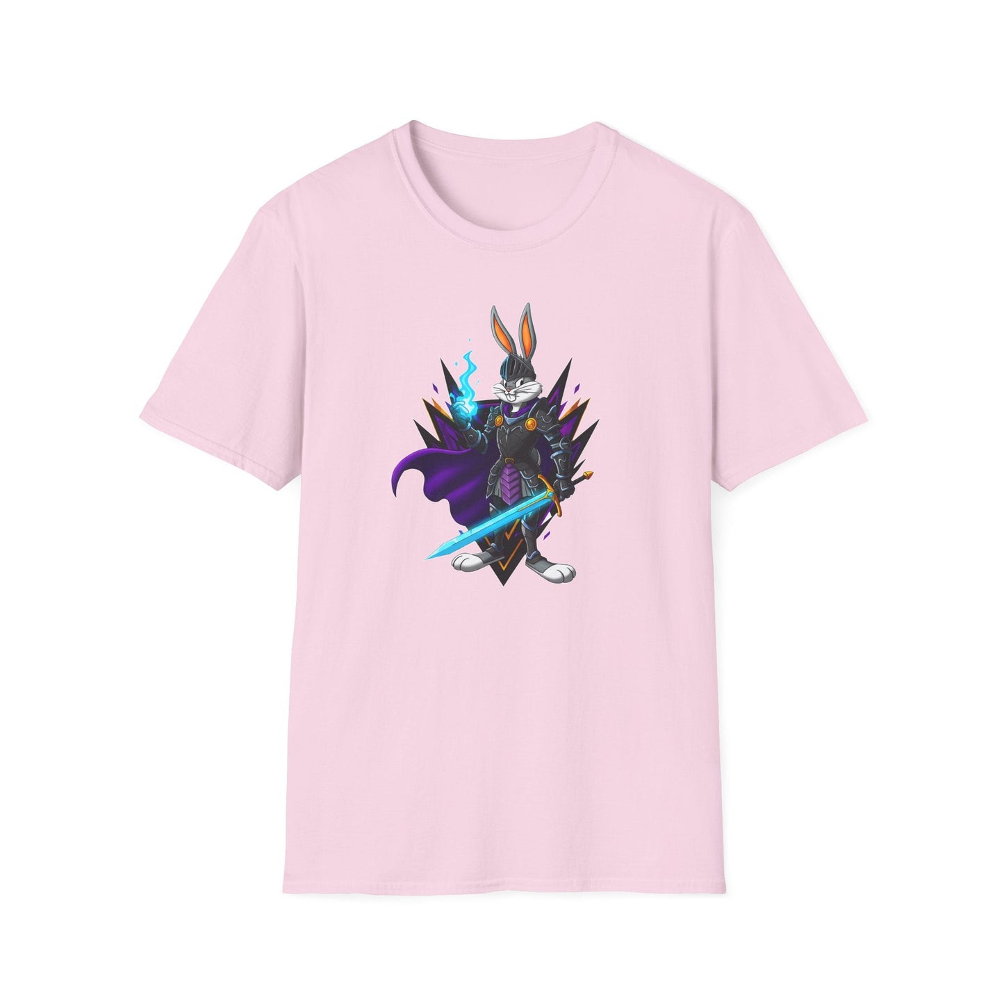 Bugs Bunny Shirt Unisex Gildan Softstyle Tee 100 Percent Cotton Cartoon Graphic Design