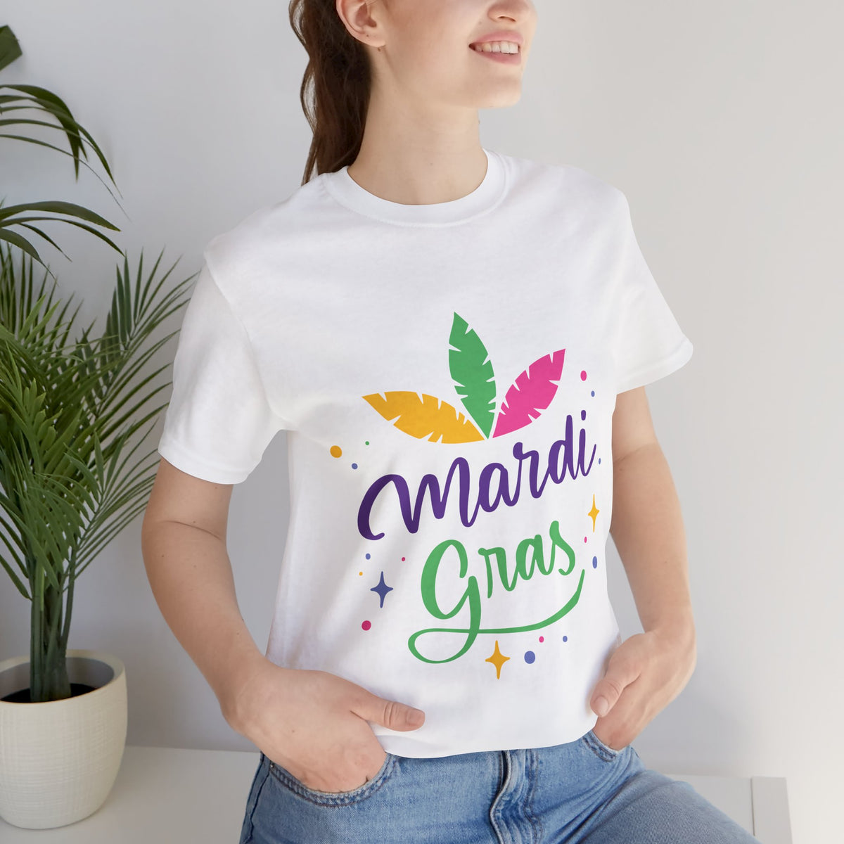 Camiseta unisex de algodón para carnaval