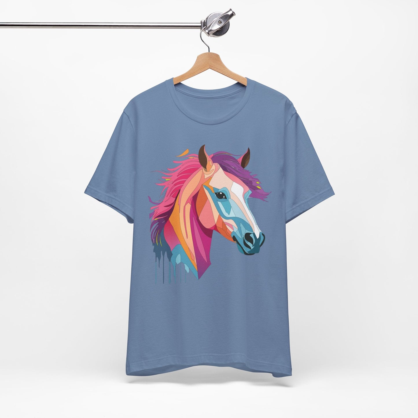 Unisex Animal Shirt Art Design Short Sleeve With Wild Animals Graphic Print Comfort Tee