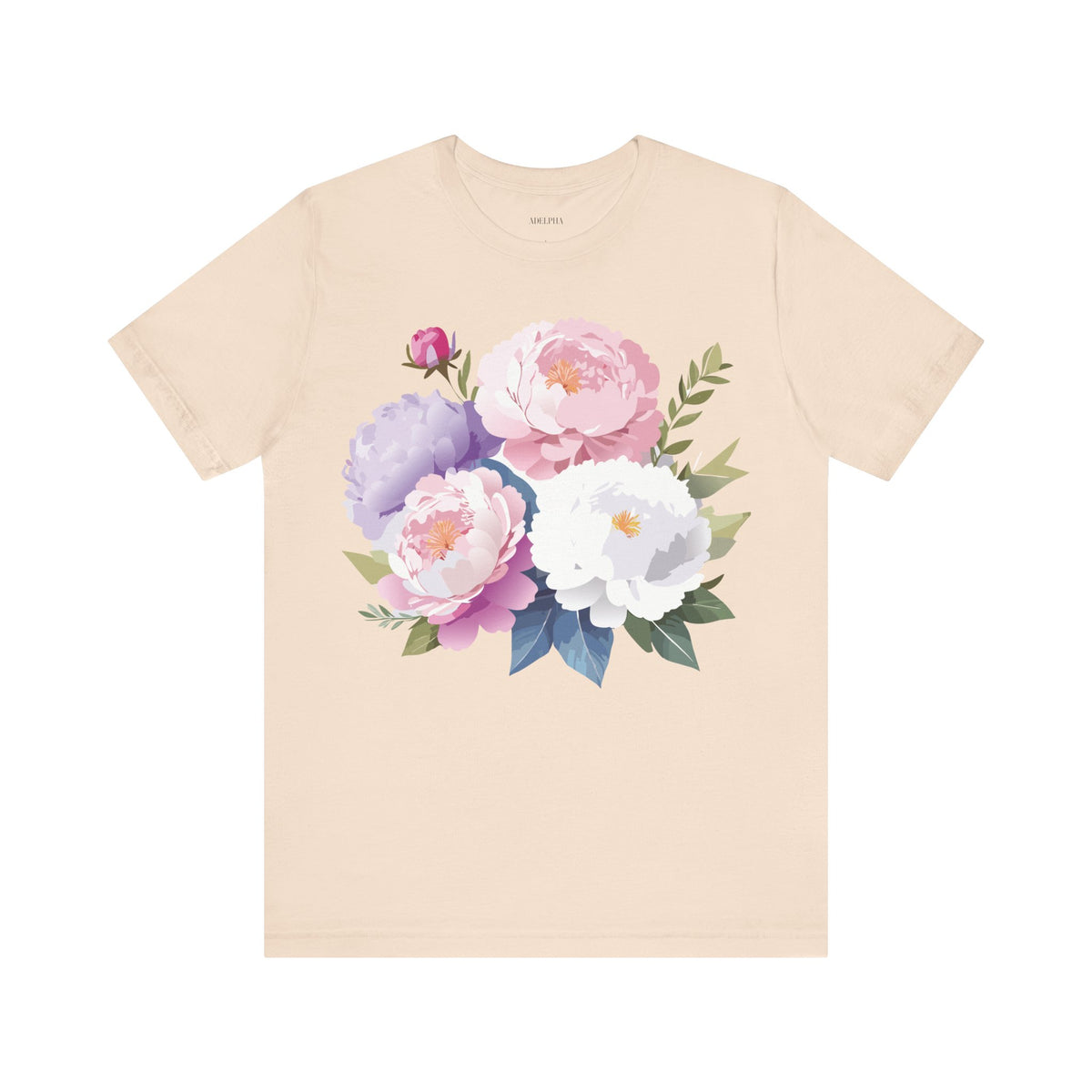 Floral Graphic Tee Shirt - Bella+Canvas Unisex 100 Cotton 37