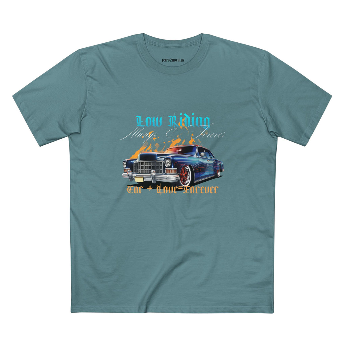 Retro Car Vintage Graphic Tee Staple Unisex 100 Cotton Tee Shirt - RC-28