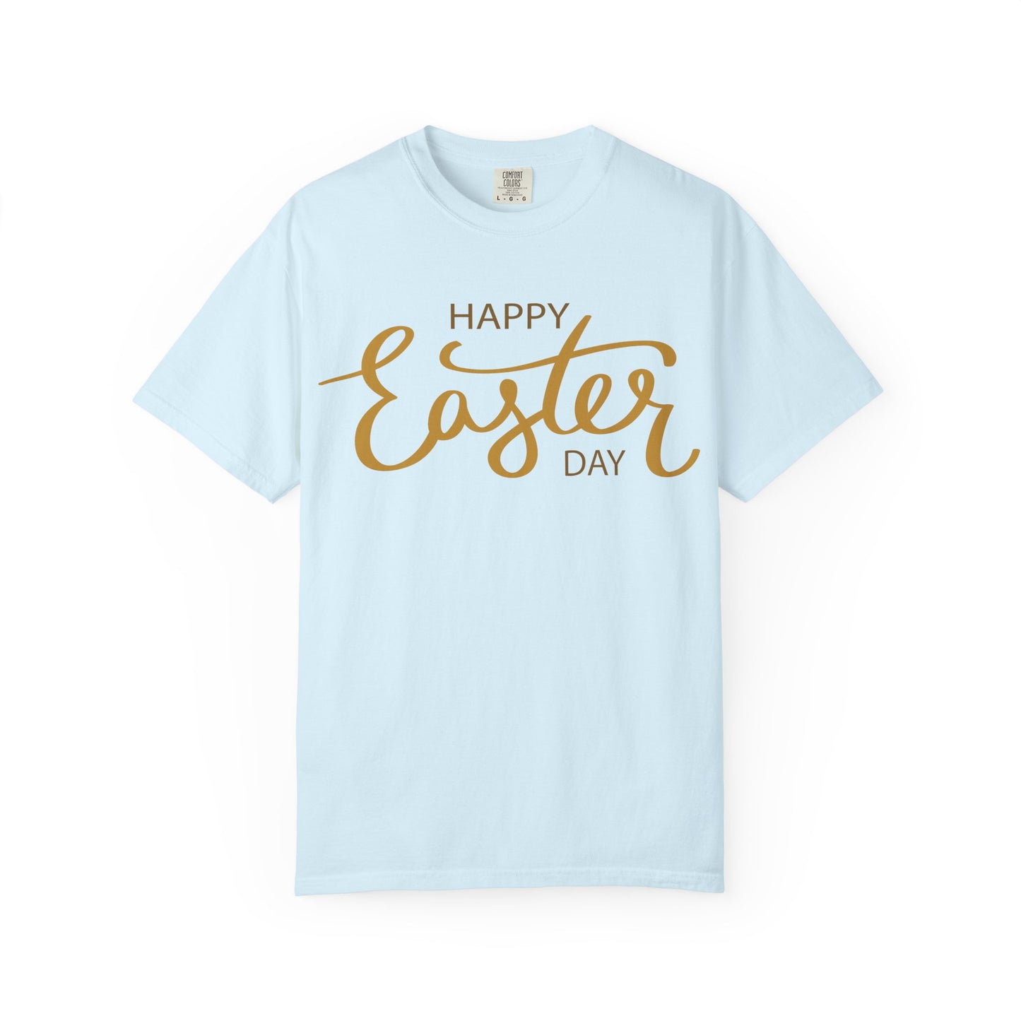 Happy Easter Day T-Shirt, Tee Shirt with Easter Signature, T Shirt with Easter Prints, Tee Shirt with Easter Design