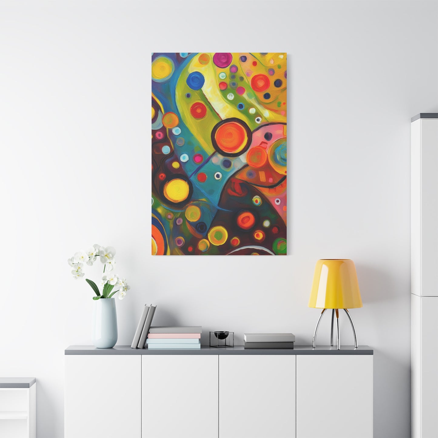 Abstract Oil Painting Print Canvas 20x24,20x30,24x30 24x32,24x36,30x40 32x48,36x48,40x60 Pine-Wood Inner Frame ABS-125
