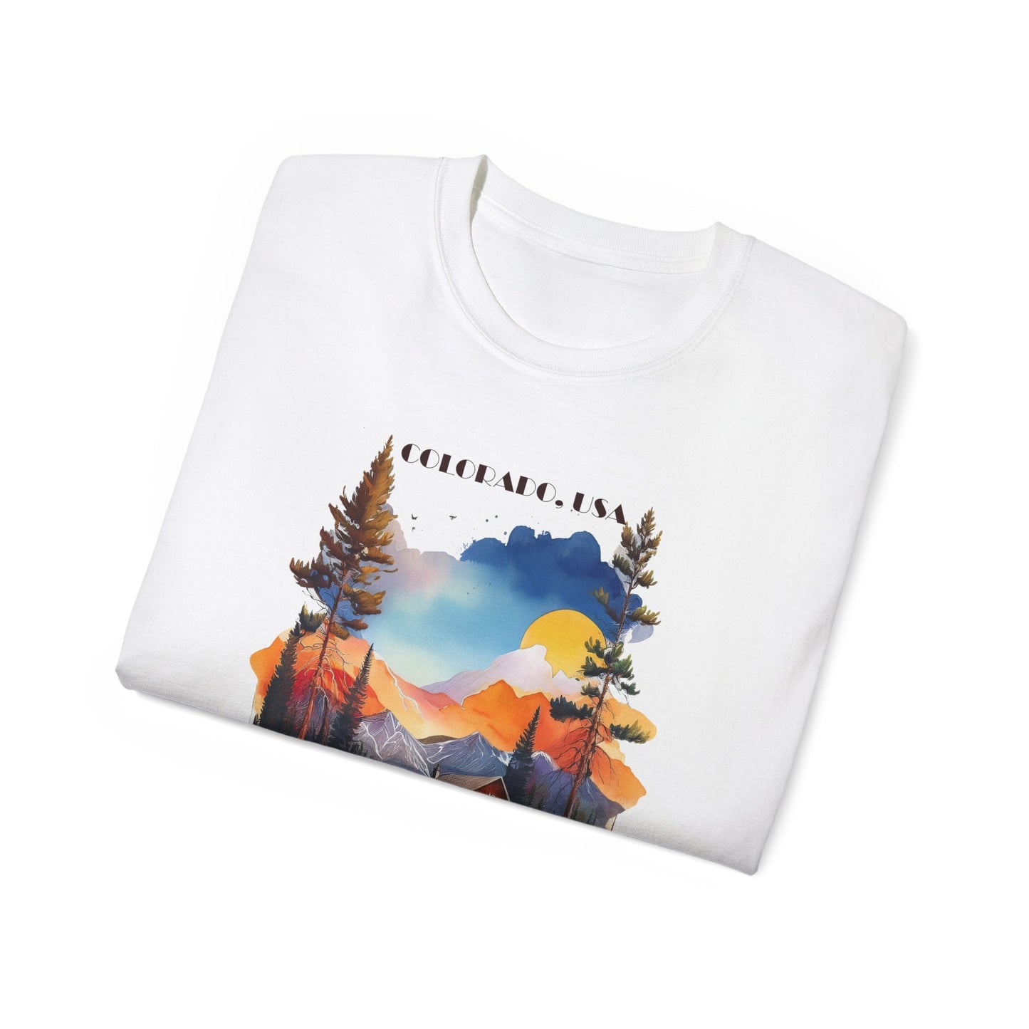 Colorado Graphic Unisex Cotton T‑Shirt 2