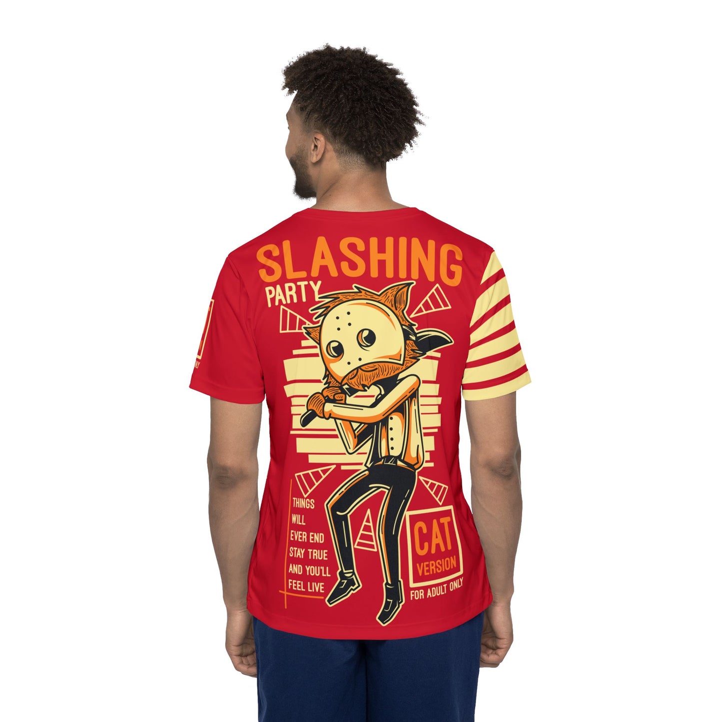 54-Be Fun Graphic T-Shirt, Art Design Poly Shirt, All Over Print Graphic Tee, Monsters T-Shirt, Cartoon Tees