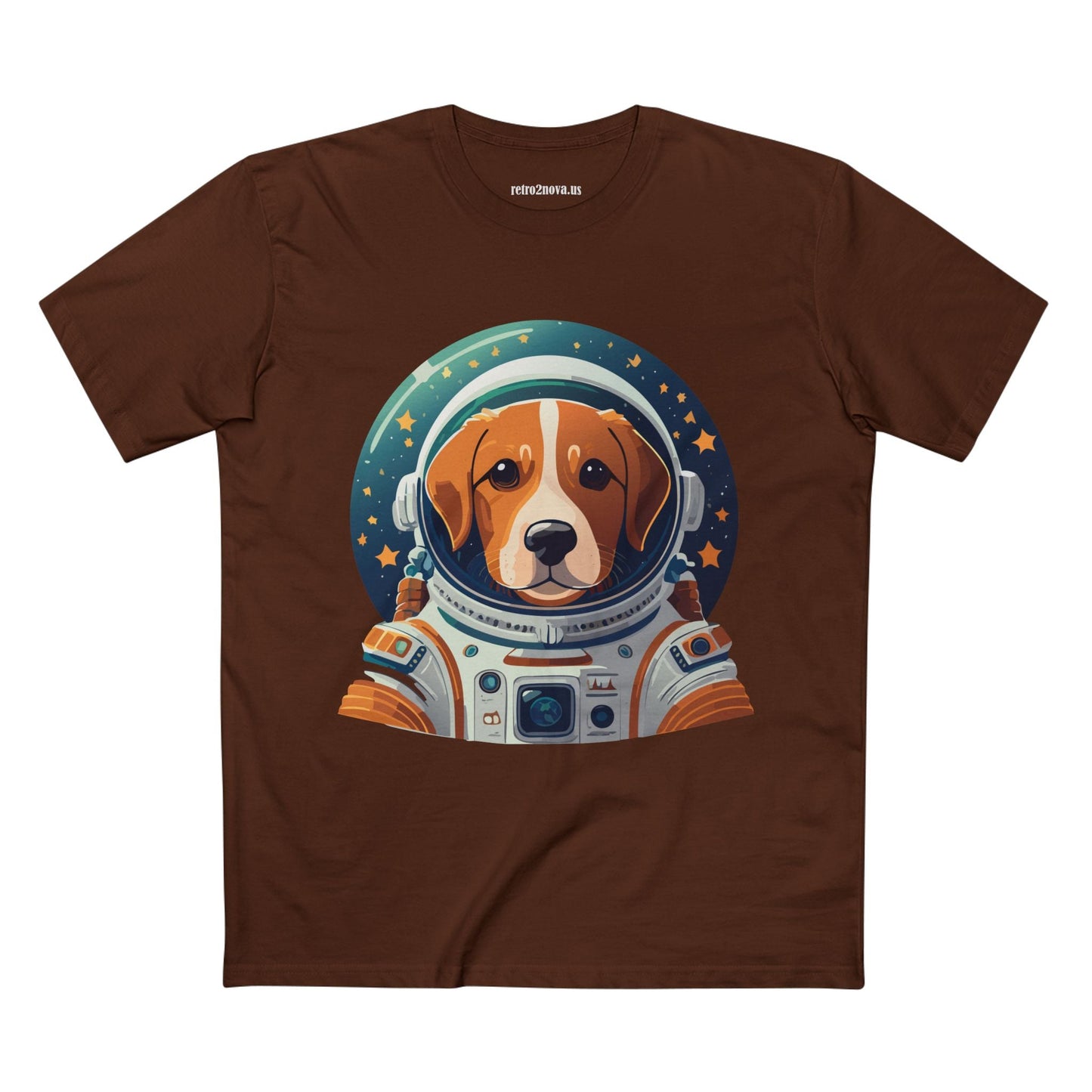 Unisex Premium Cotton Tee With Original Dog Art Shirt Design By Retro2Nova Discover Everyday Comfort And Style