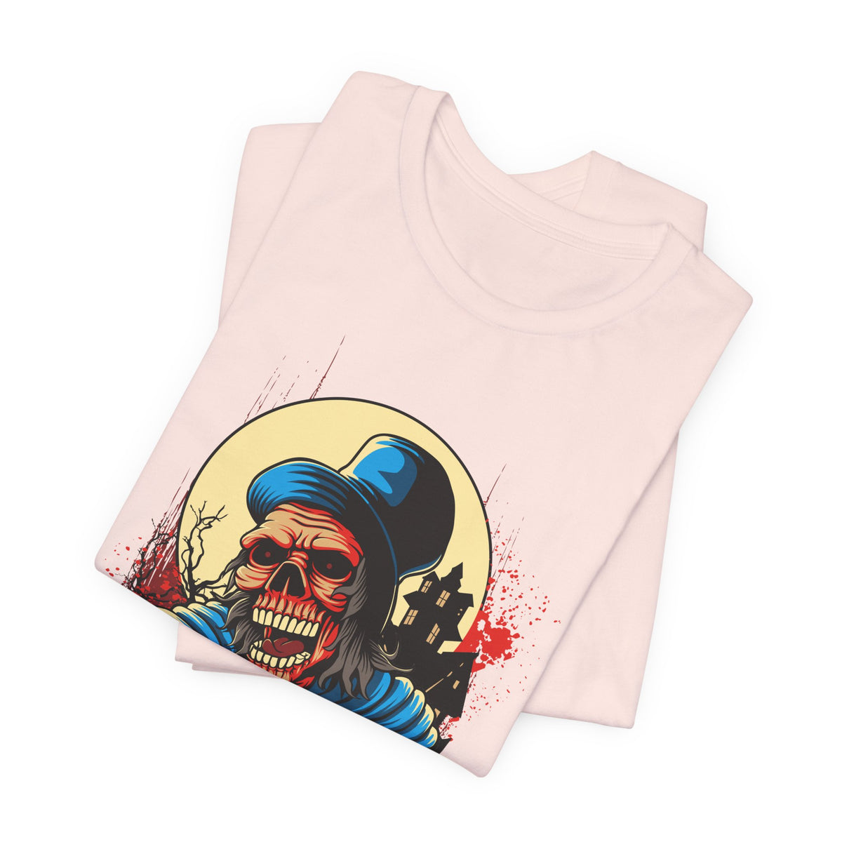 Skull Graphic Design Tee, Skull Shirt, Vintage Tees, Art Design T-Shirt, Graphic Tee, Art Shirts - 1