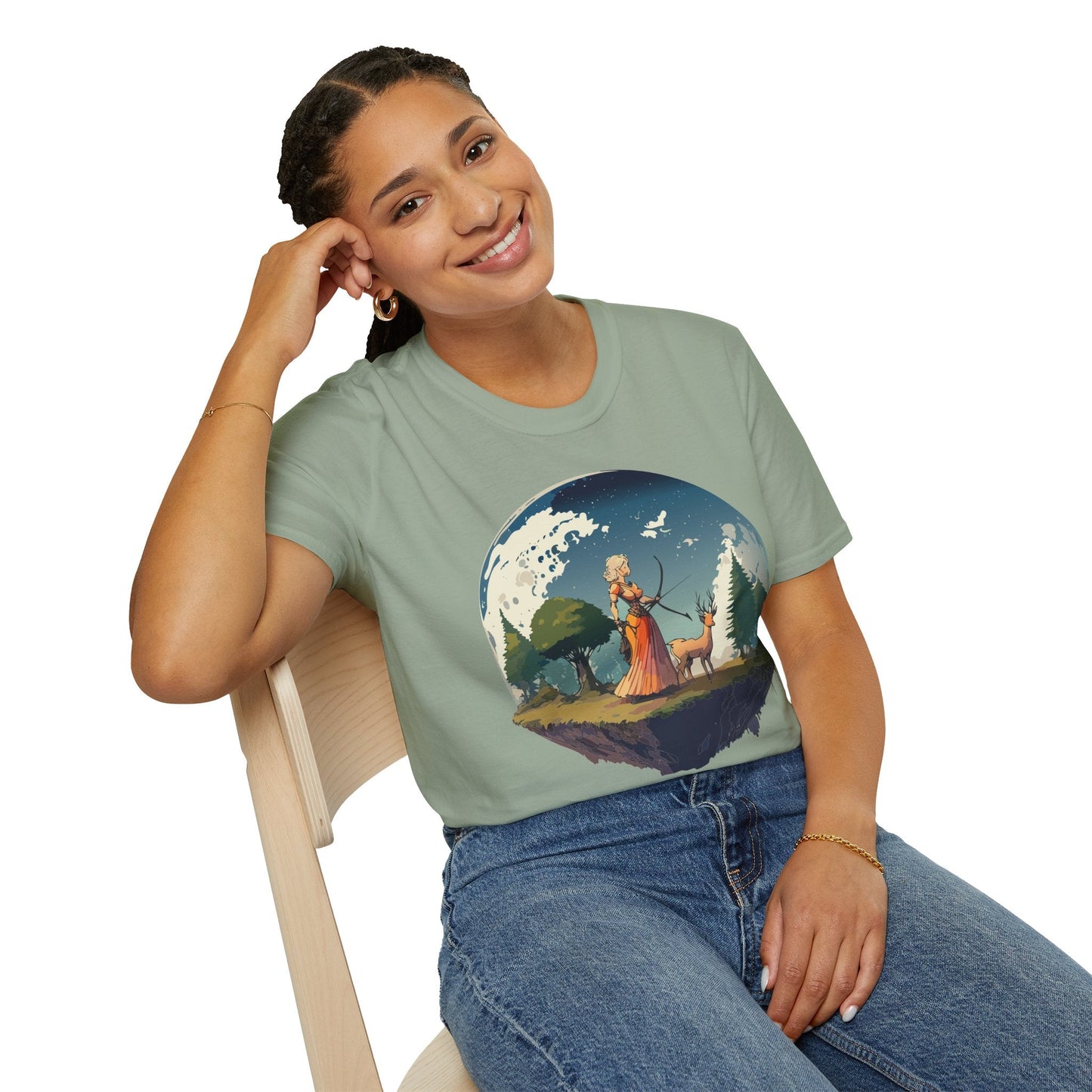 Womens Graphic T Shirts Ladies Art Design Shirt Softstyle Gildan 64000 Unisex Tee