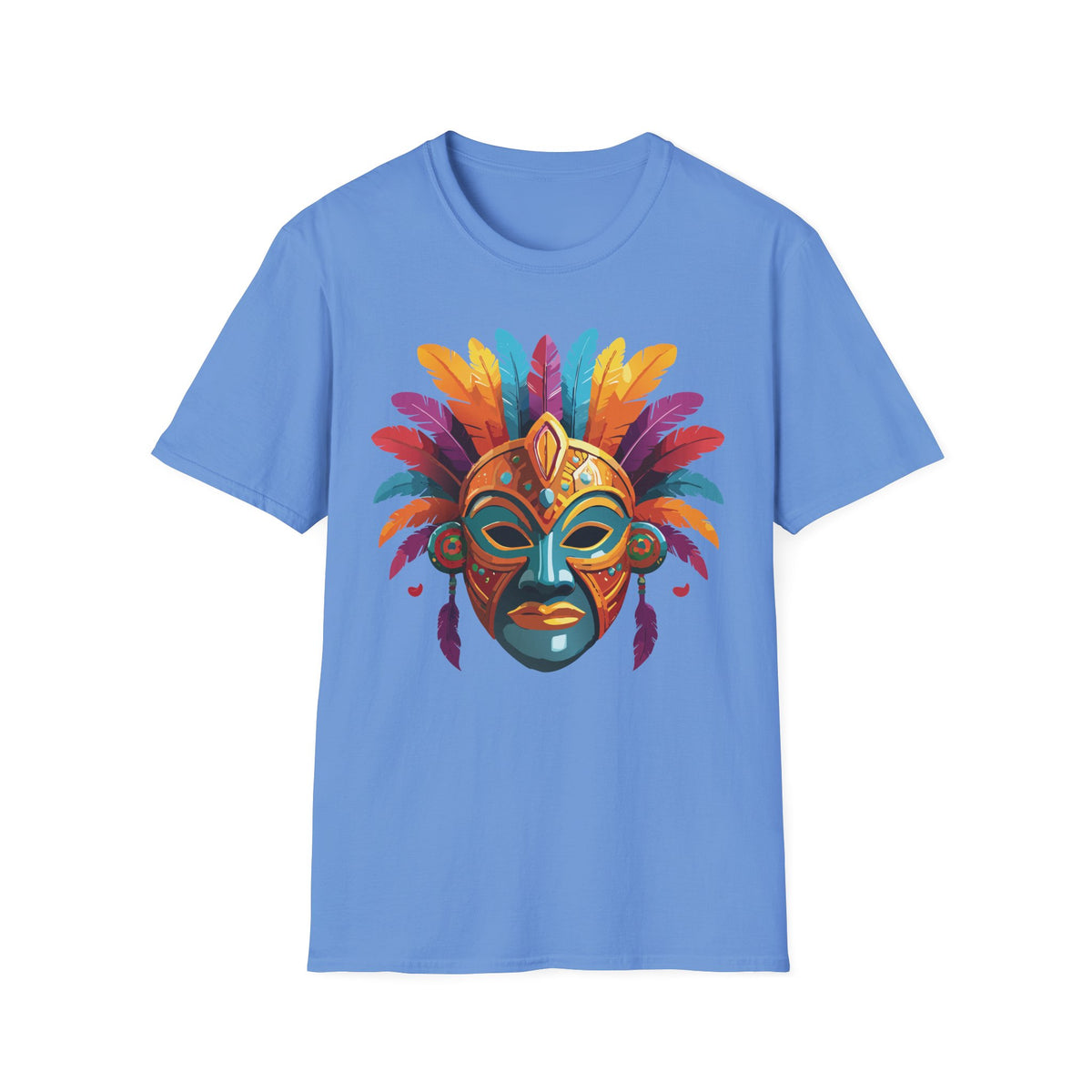 Mask Masquerade Carnival Graphic Tee Gildan Unisex 100 Cotton Tee Shirt m31