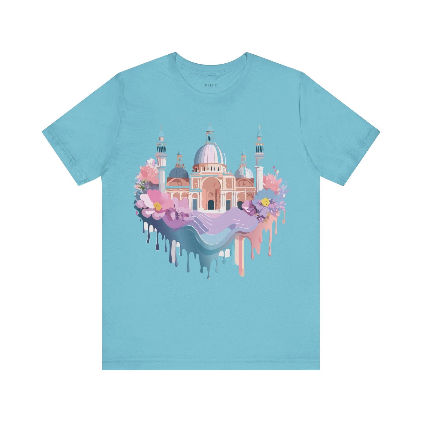 Venice Tourist Graphic Tee Unisex Jersey Short Sleeve Art By Vintage Style