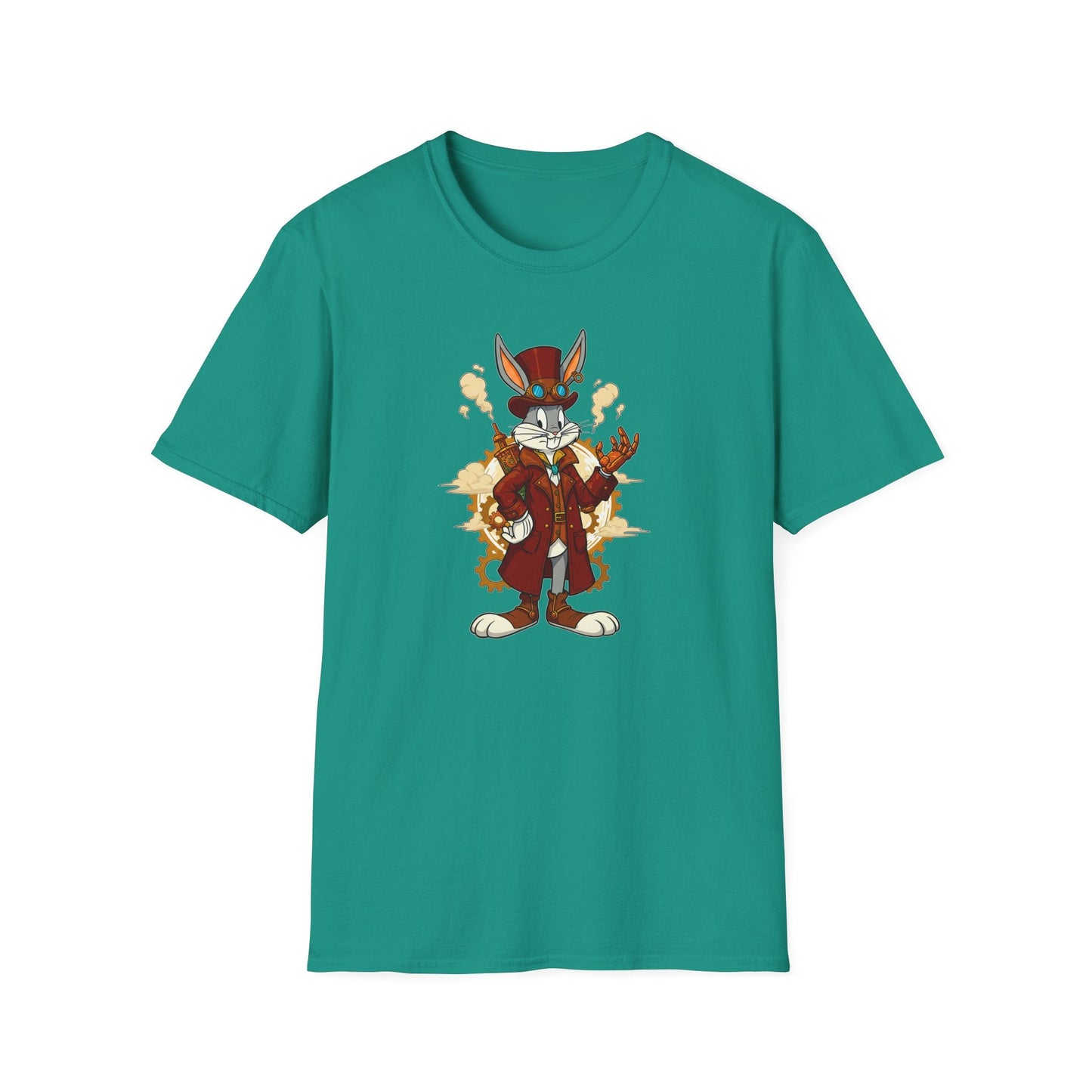 Bugs Bunny Shirt Cartoon T Shirt Unisex Gildan Softstyle 64000 Cotton Tee For Animation Fans