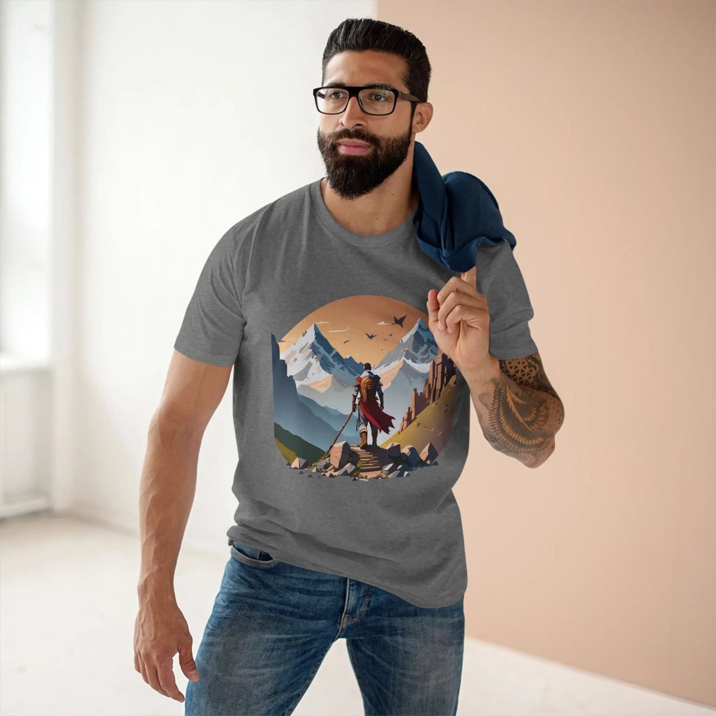 Adventures Graphic Unisex 100 Cotton Staple Tee 23
