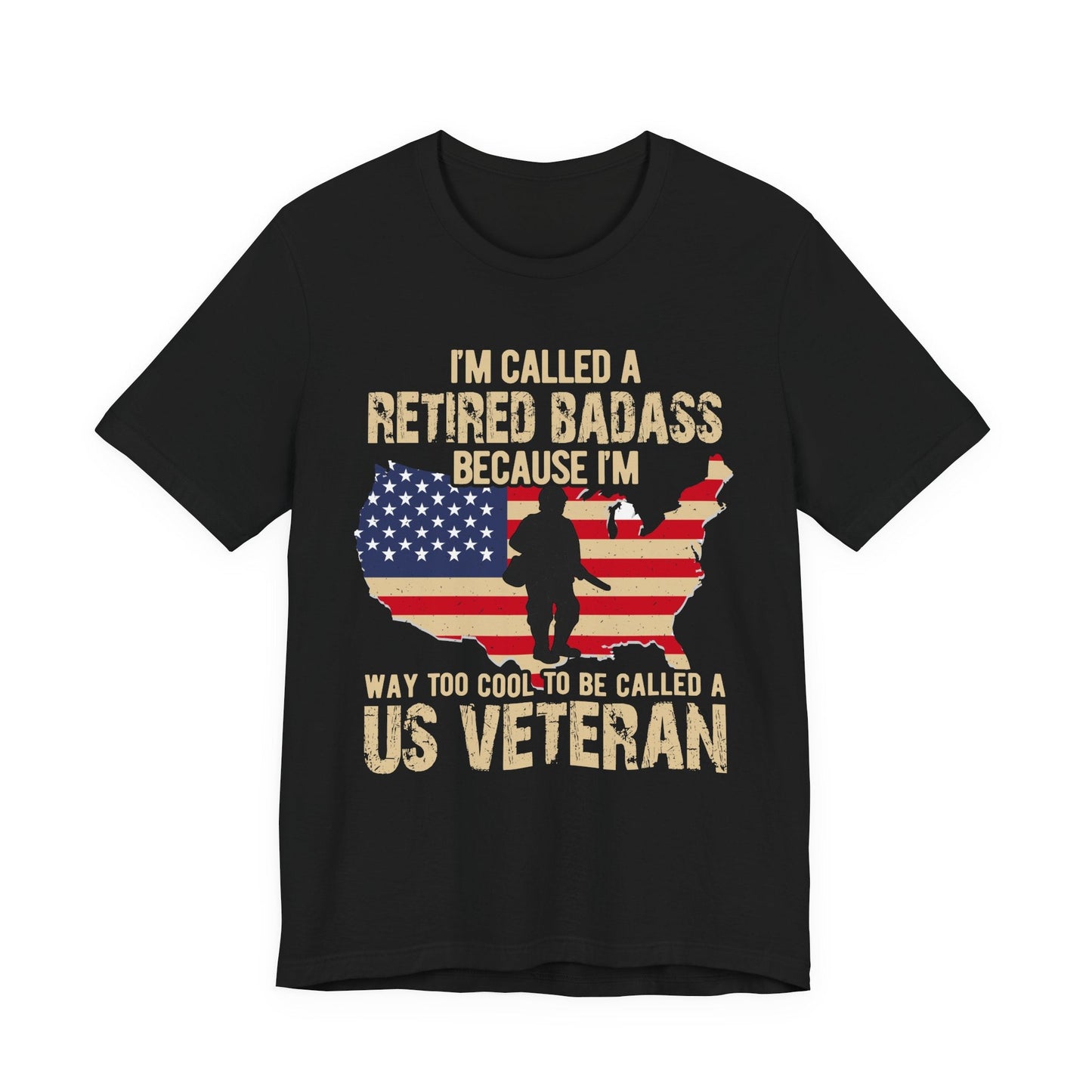 Army Veteran Patriotic Graphic Design Unisex Cotton T-Shirt v22