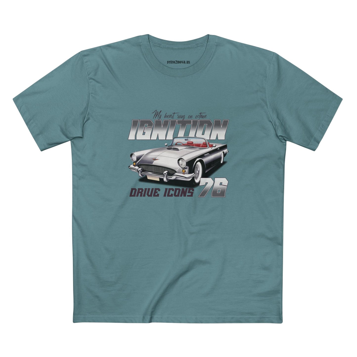 Retro Car Shirts Vintage Car Shirts RC11 Unisex Premium Cotton Tee With Original Art Design