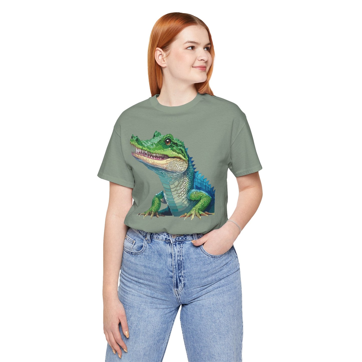 Unisex Animal Shirt With Art Design Wildlife Tee Shirt For Everyday Wear And Comfort