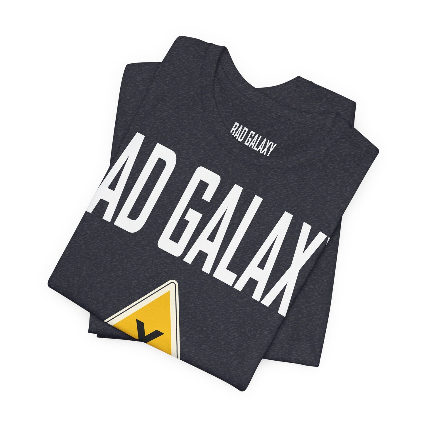 Bad Galaxy Tee Shirt With Red Stamp Made To Order 100 Percent Cotton Eco Friendly Inks USA