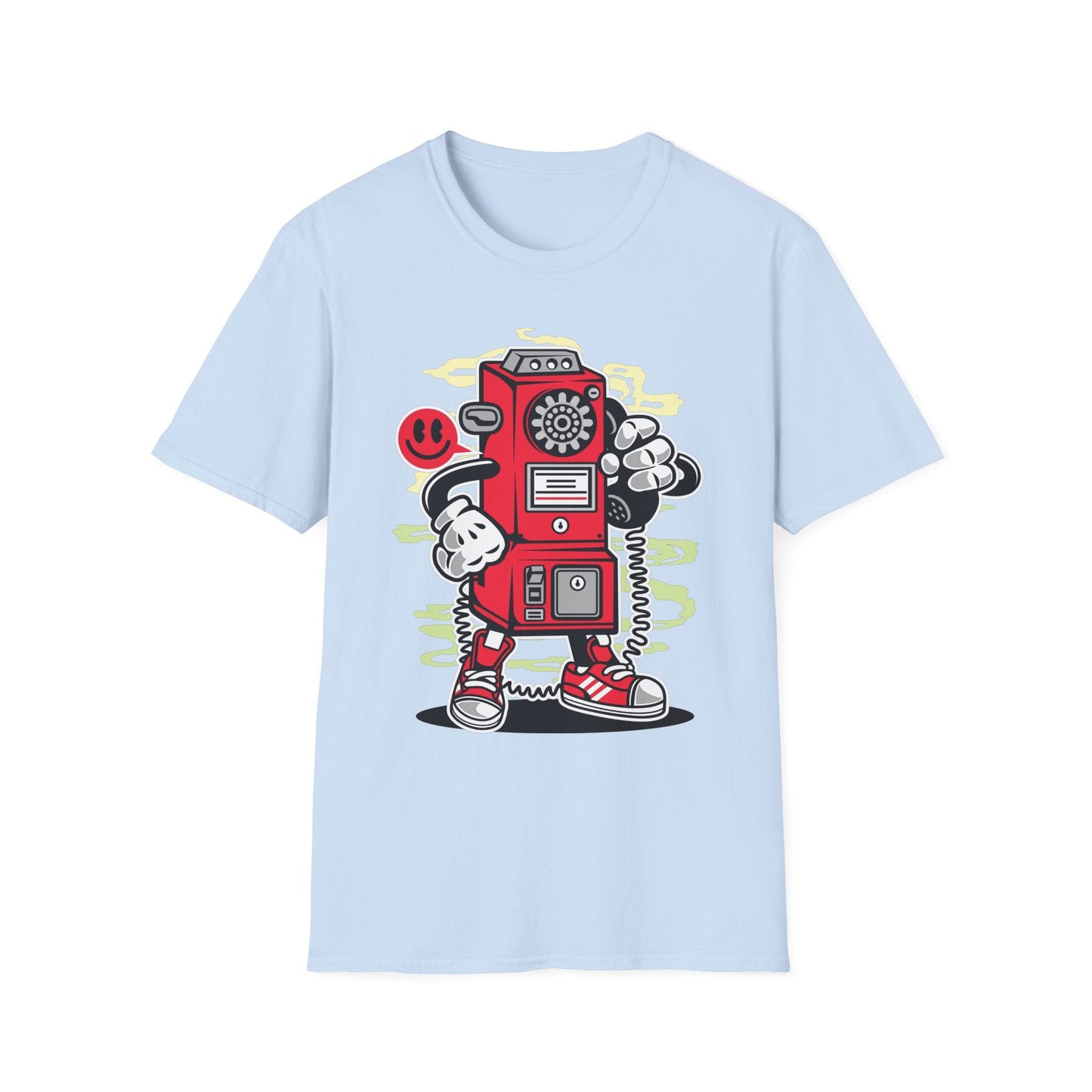Cartoon T Shirt Animation T Shirt Funny Graphic Tee Softstyle 64000 Unisex Short Sleeve