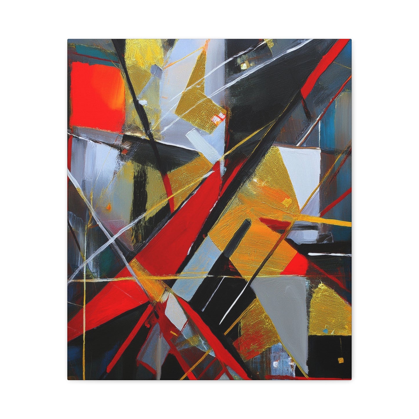 Abstract Oil Painting Print Canvas 20x24,20x30,24x30 24x32,24x36,30x40 32x48,36x48,40x60 Pine-Wood Inner Frame ABS-194