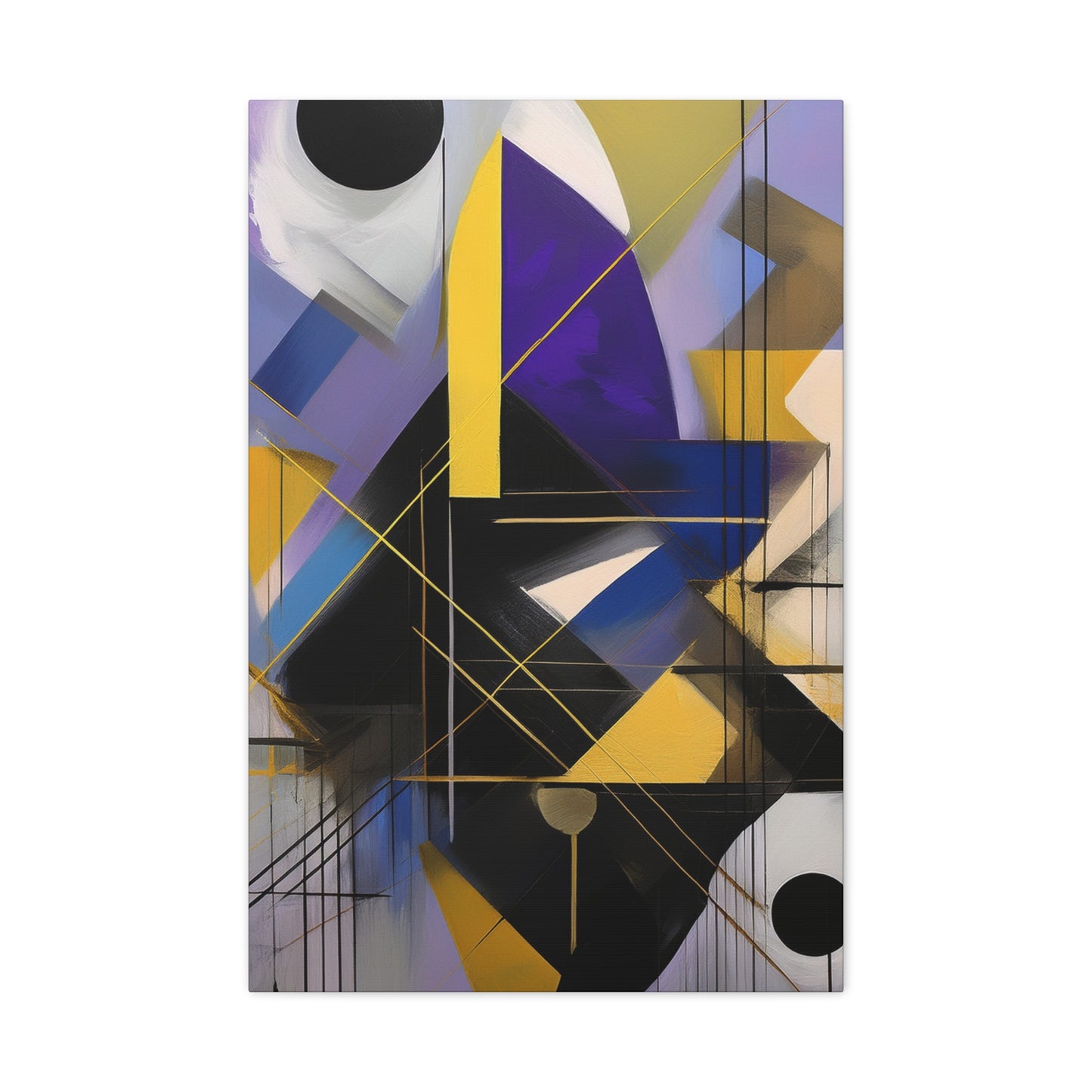 Purple Abstract Painting Print Canvas 20x24,20x30,24x30, 24x32,24x36,30x40, 32x48,36x48,40x60 Pine-Wood Inner Frame ABS-33