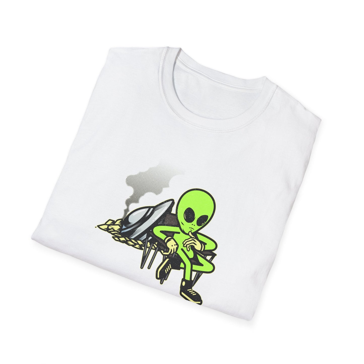Funny T Shirts UFO Tees Funny Aliens Shirt  14