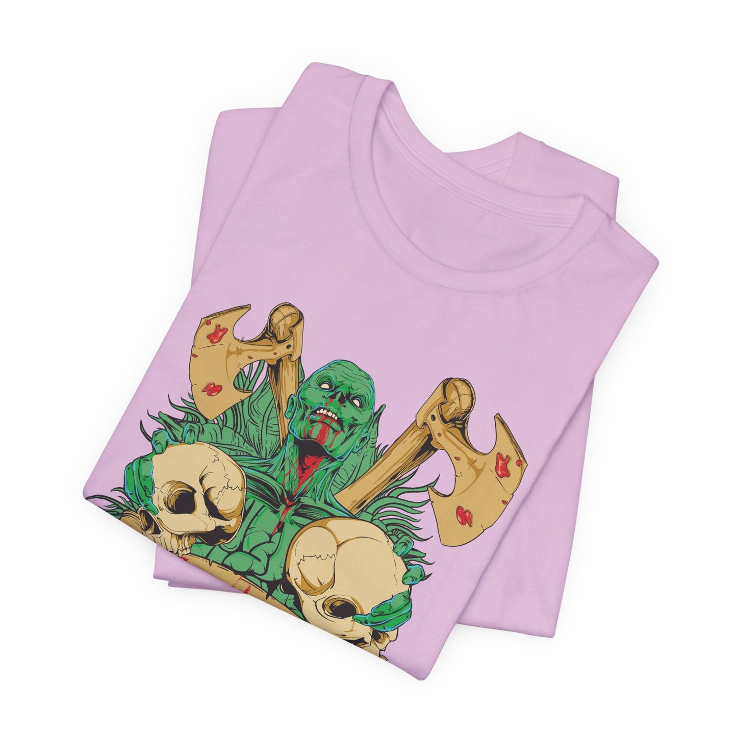 Cthulhu Skull Axes Testimony Tee Lovecraft Horror Mythos Shirt Art-42