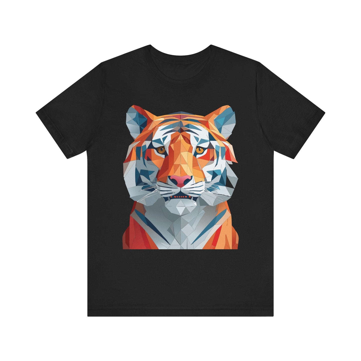 Unisex Animal Shirt With Art Design And Wildlife Theme Short Sleeve Tee For Everyday Wear