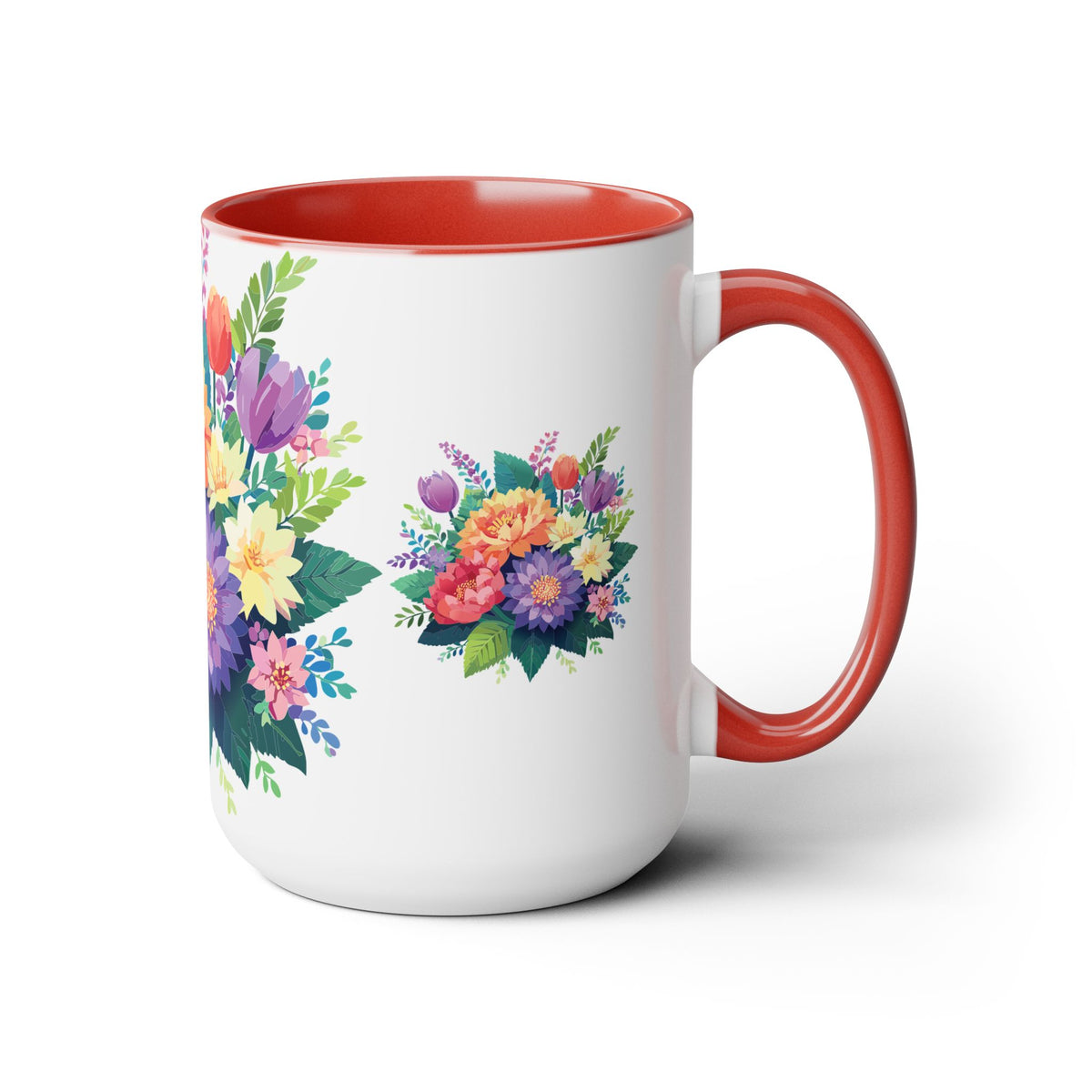 Floral Mug, Floral Cup