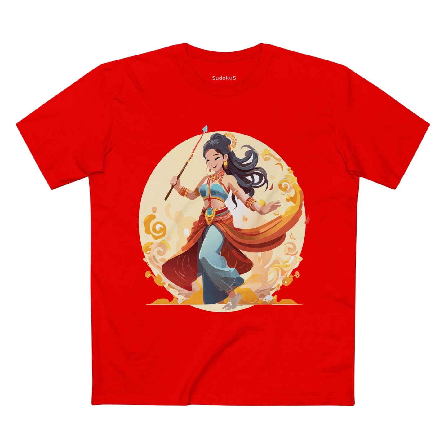 Dancer Graphic Unisex 100 Cotton Staple Tee 14