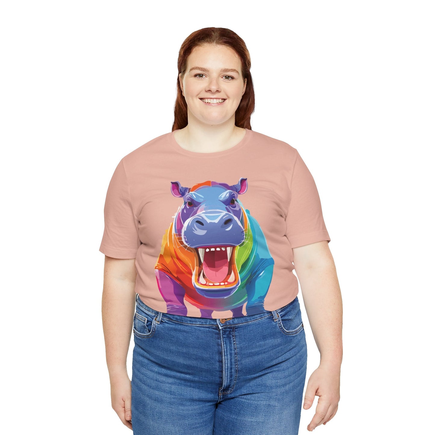 Unisex Animal Tee Shirt With Art Design Wild Animals Graphic Tee For Men Women All Sizes