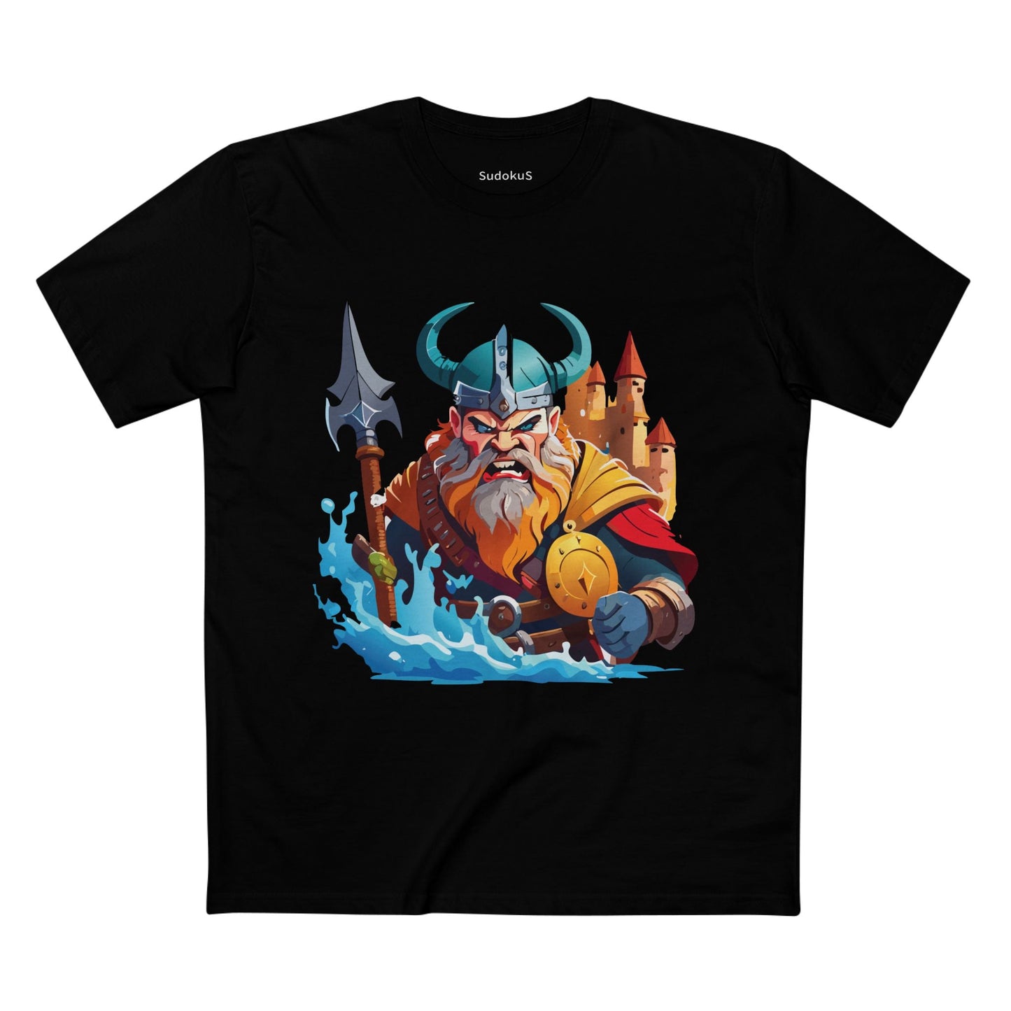 Viking Graphic Unisex 100 Cotton Staple Tee 14
