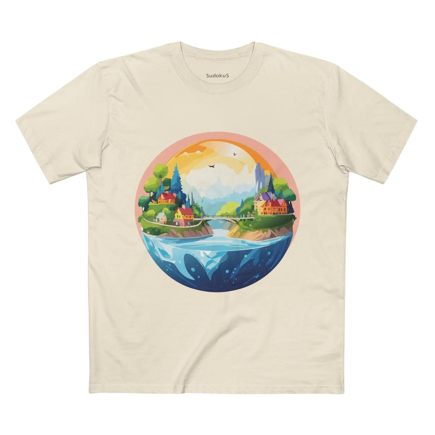Fantasy Graphic Unisex 100 Cotton Staple Tee 4