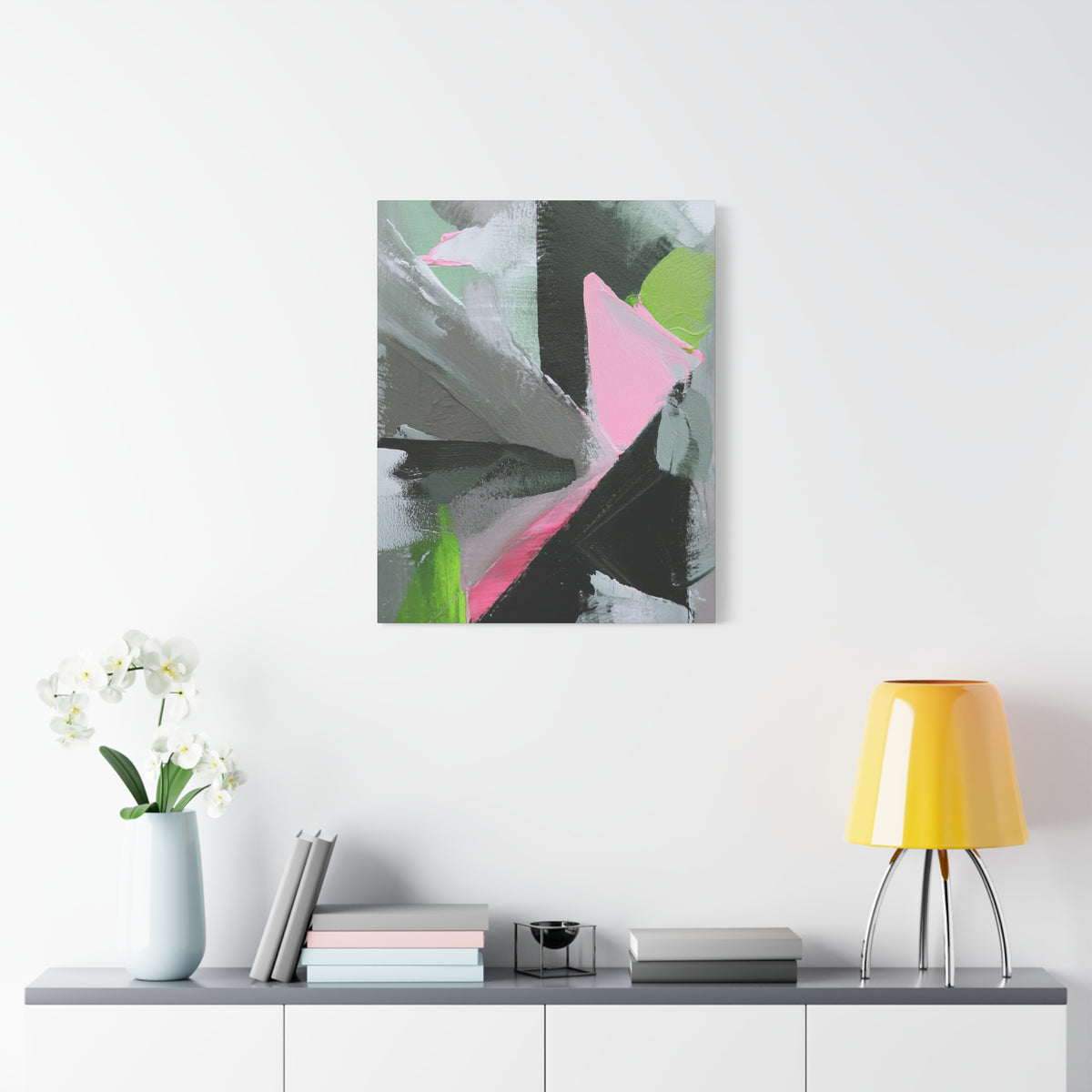 Abstract Geometric Painting Print Canvas 20x24,20x30,24x30 24x32,24x36,30x40 32x48,36x48,40x60 Pine-Wood Inner Frame ABS-41