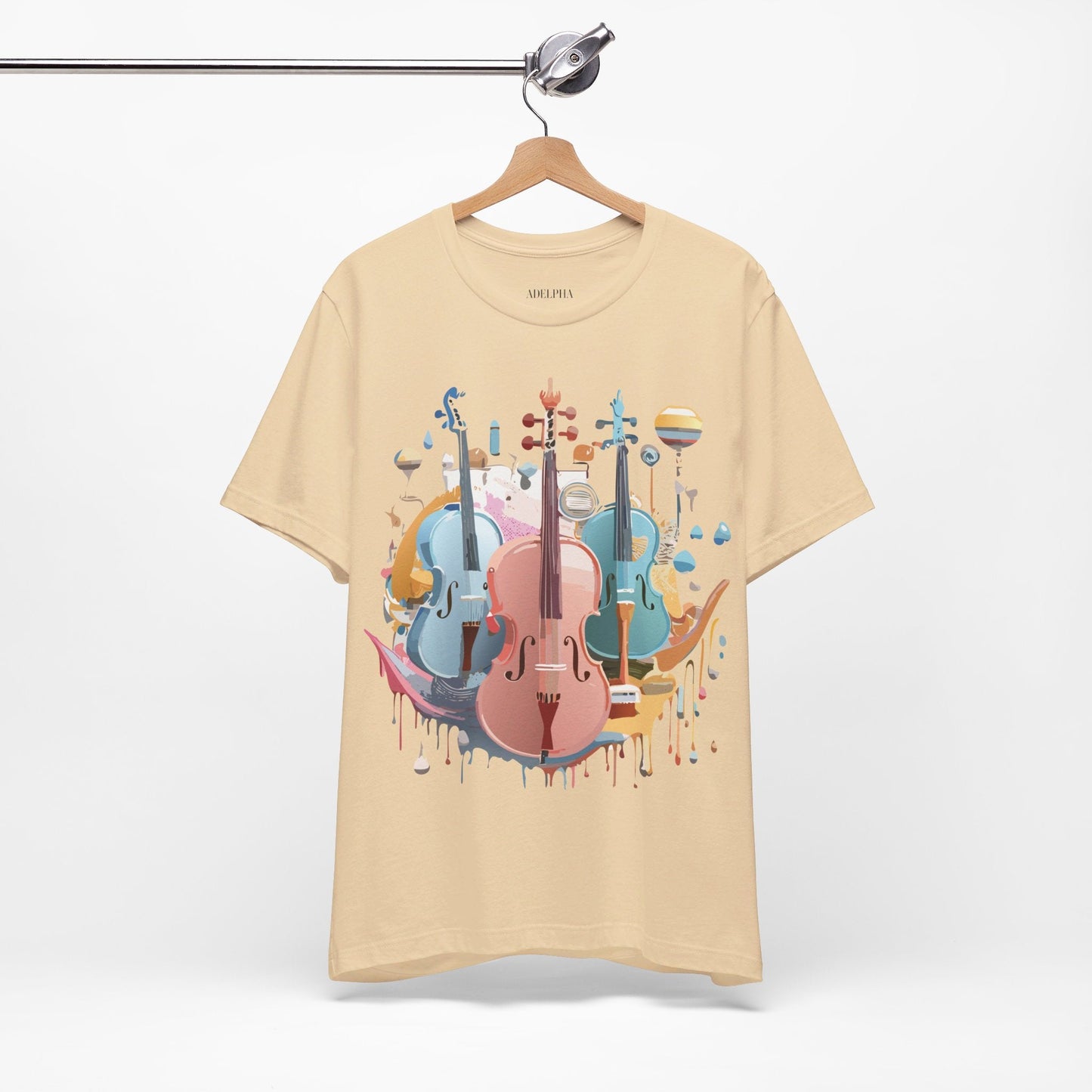 Adelpha Graphic Tee Unisex Jersey Short Sleeve Vintage Inspired Art Design Premium Quality