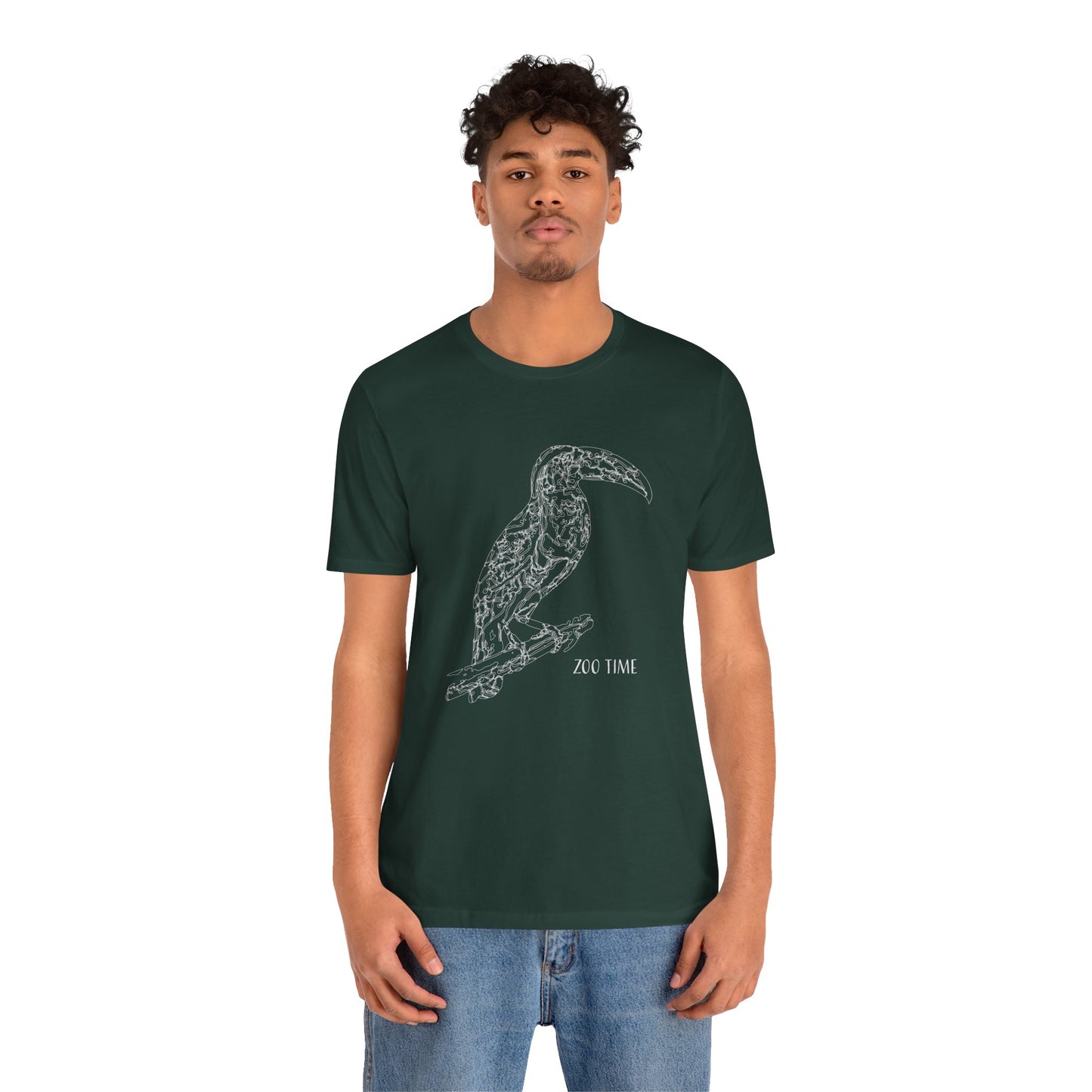 Unisex Tee Shirt with animals Print