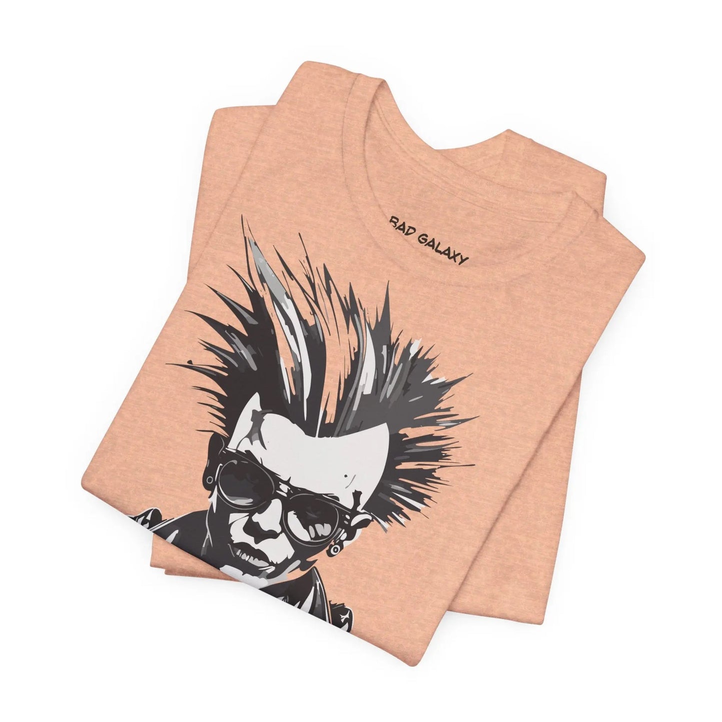 Punk Rock Tee Shirt 100 Percent Cotton Made To Order Eco Friendly Print Free Shipping Limited Time