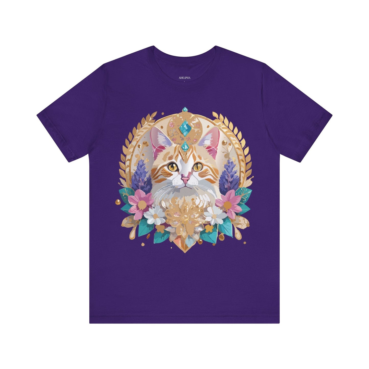 Medallion Graphic Unisex 100 Cotton Vintage Animal Medal Artwork Tee 10