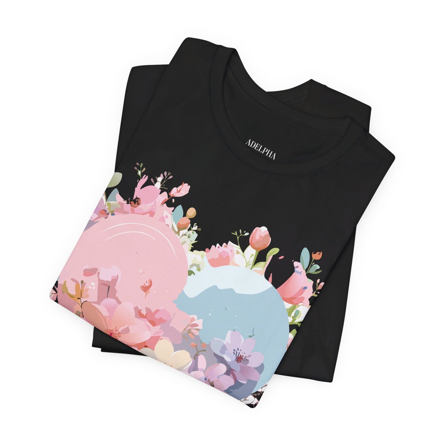 Adelpha Unisex Graphic Tee Vintage Inspired Art Design Short Sleeve Shirt For Everyday Wear