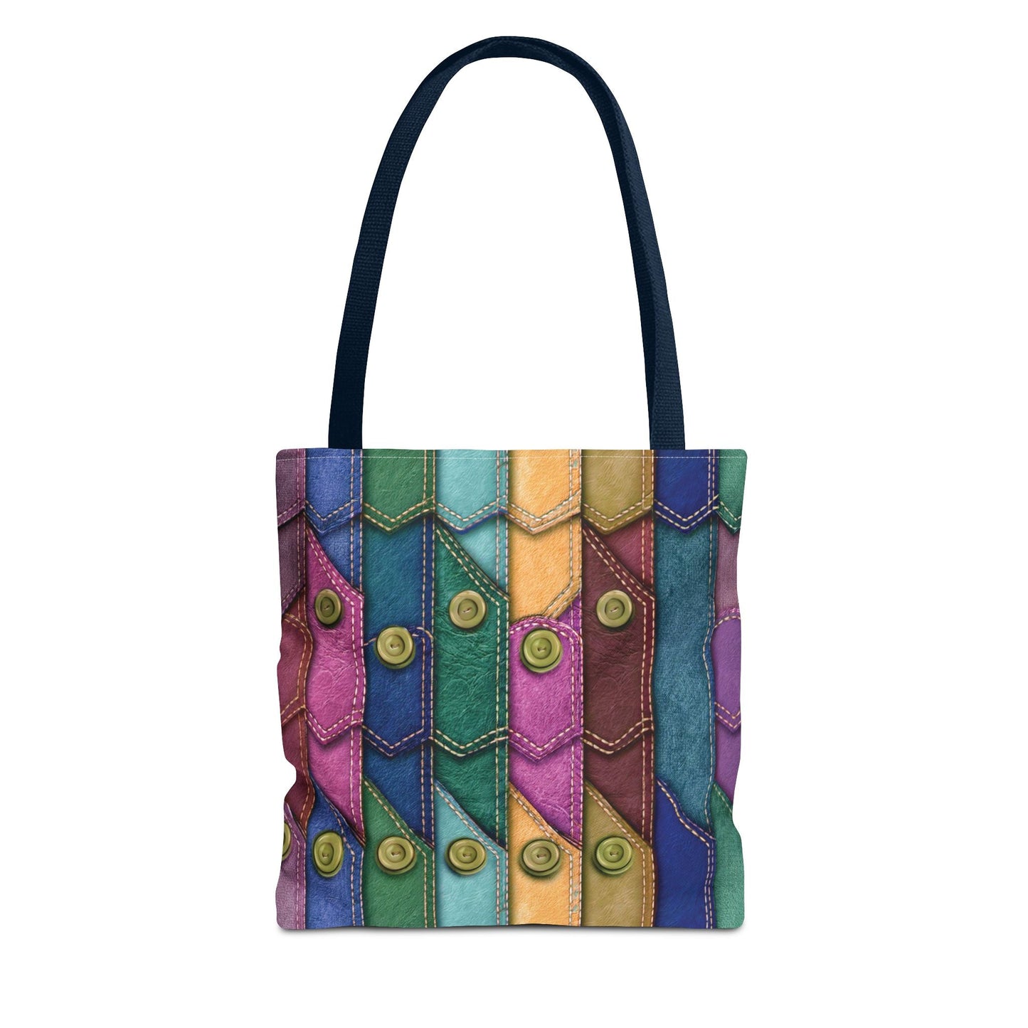 Denim Canvas Bag, Tote Bag Denim Printify