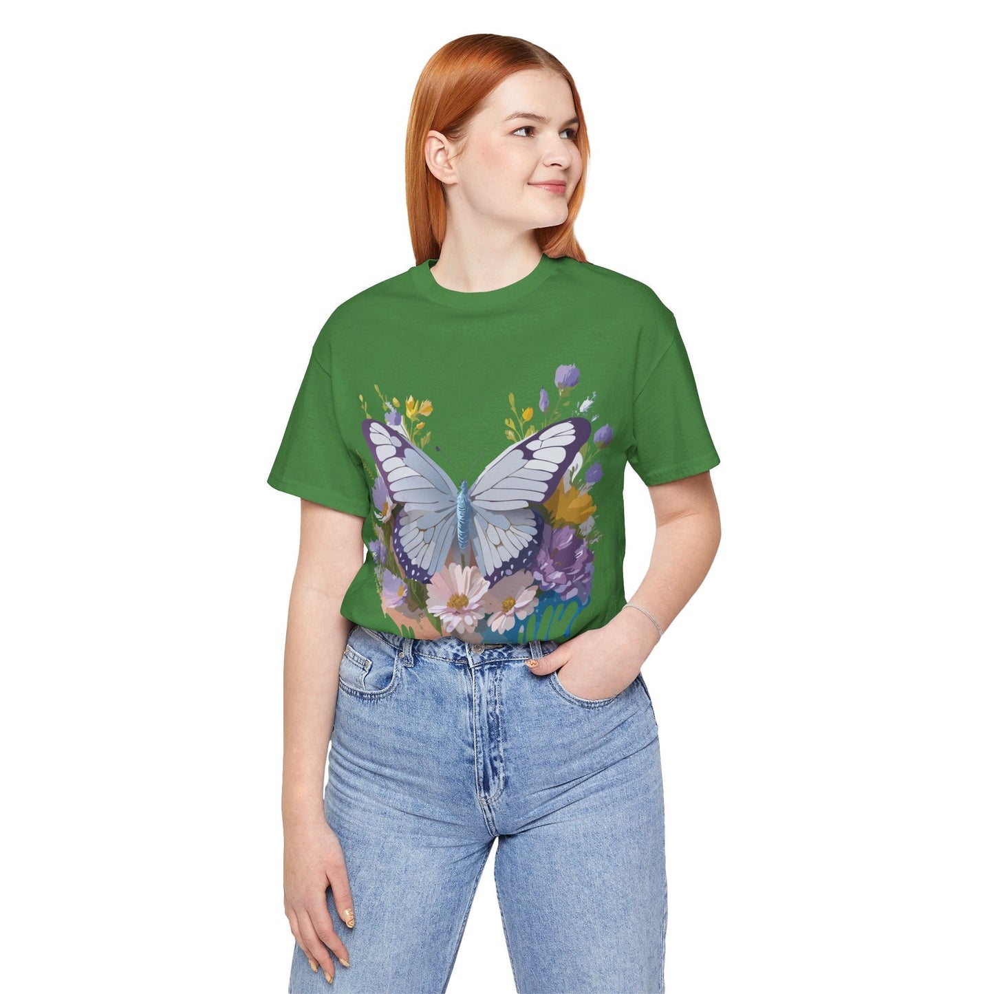 Butterfly Graphic Tee Unisex Jersey Short Sleeve From Adelpha Art Design