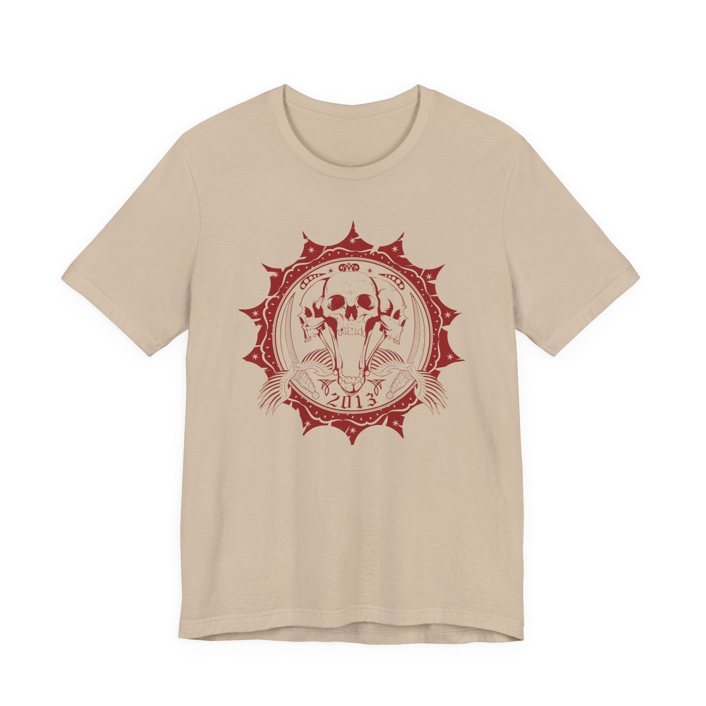 Skull Elephant Mandala Tee Boho Skull Graphic Shirt Art-51