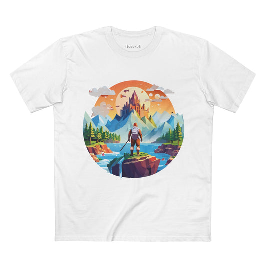 Adventures Graphic Unisex 100 Cotton Staple Tee 6