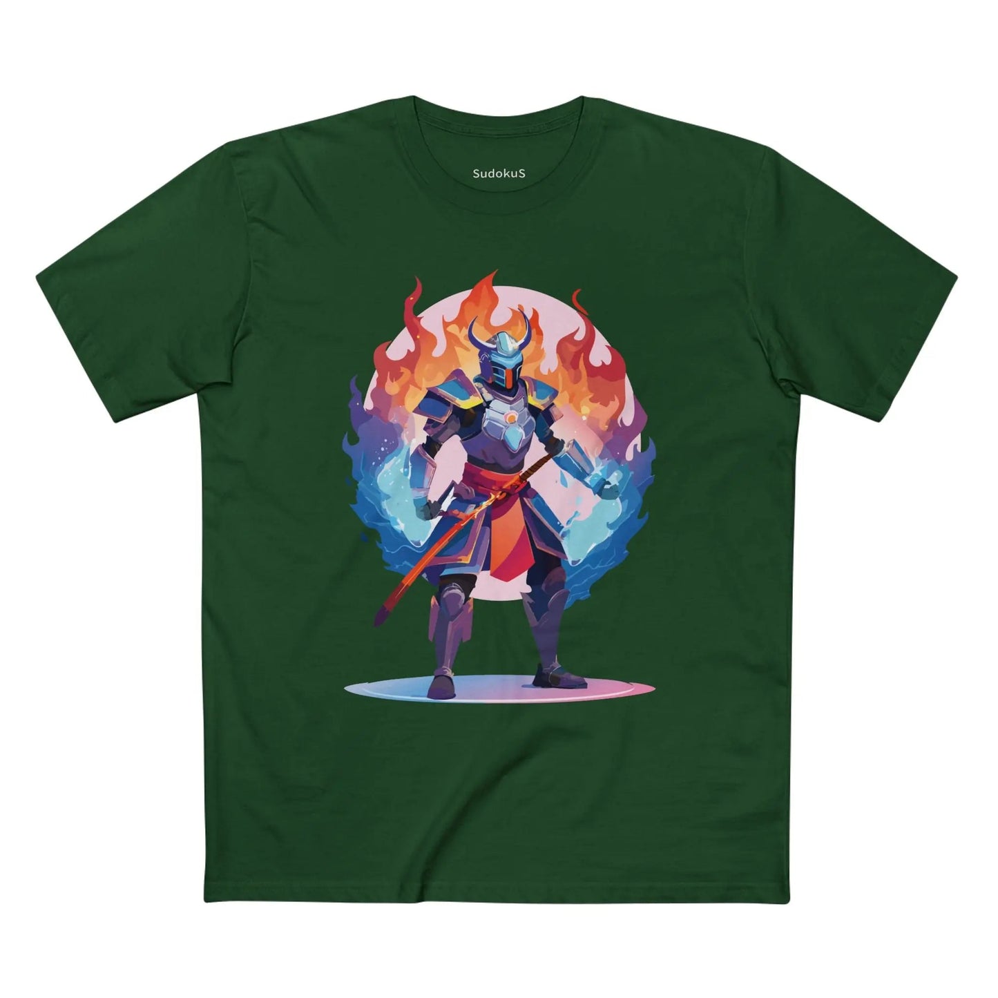 Samurai Graphic Unisex 100 Cotton Staple Tee 23