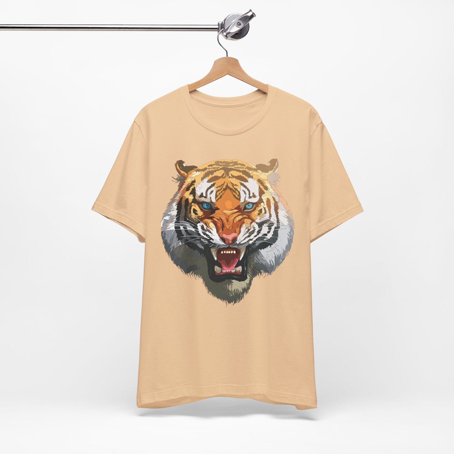 Tiger Shirt, Animal Shirt, T-Shirt with Tiger, Art Design Tee, Wild Animals Tees, Safari T-Shirt, Graphic Design Tee 15