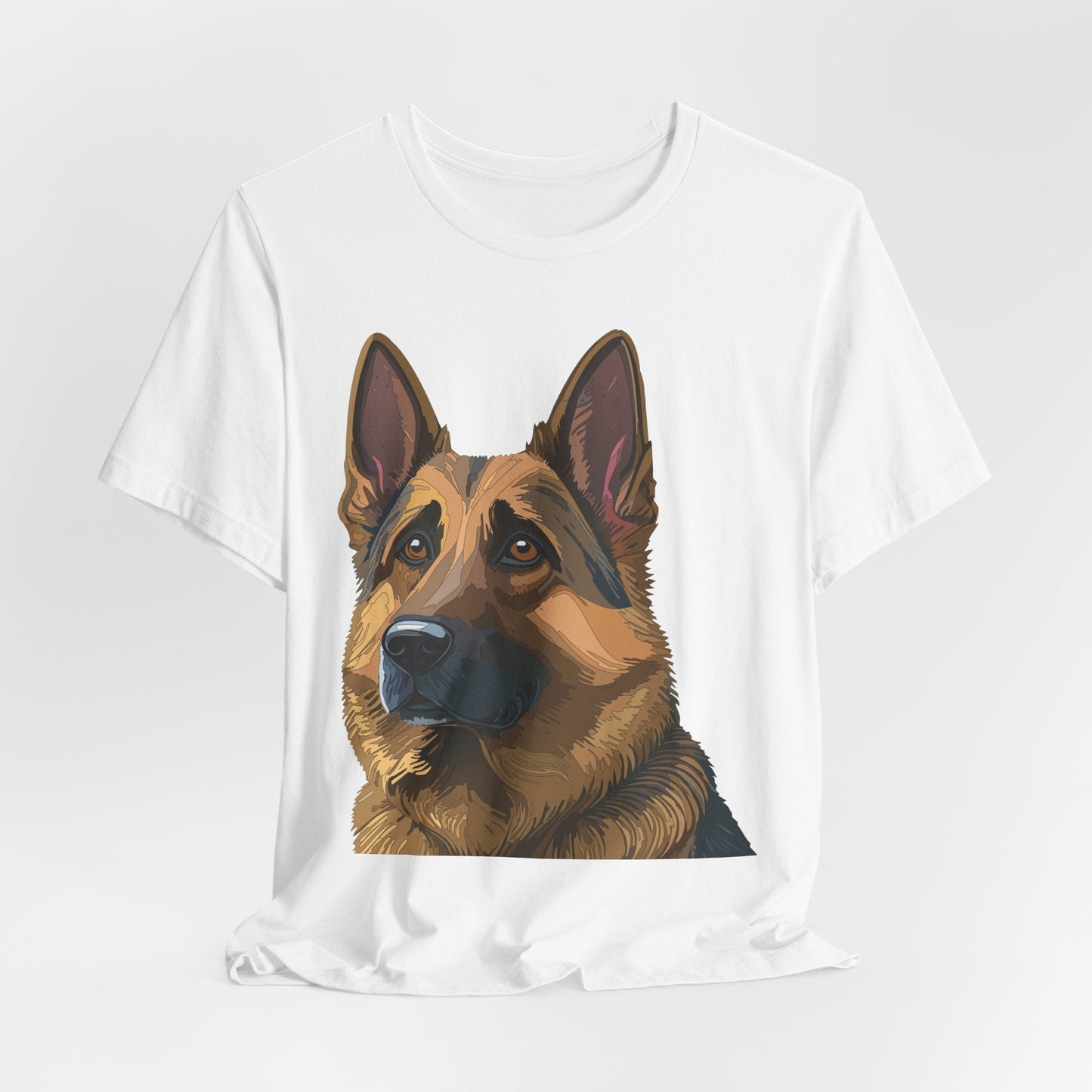 Unisex Animal Shirt With Art Design Tee Wild Animals Print Short Sleeve Comfort Tee