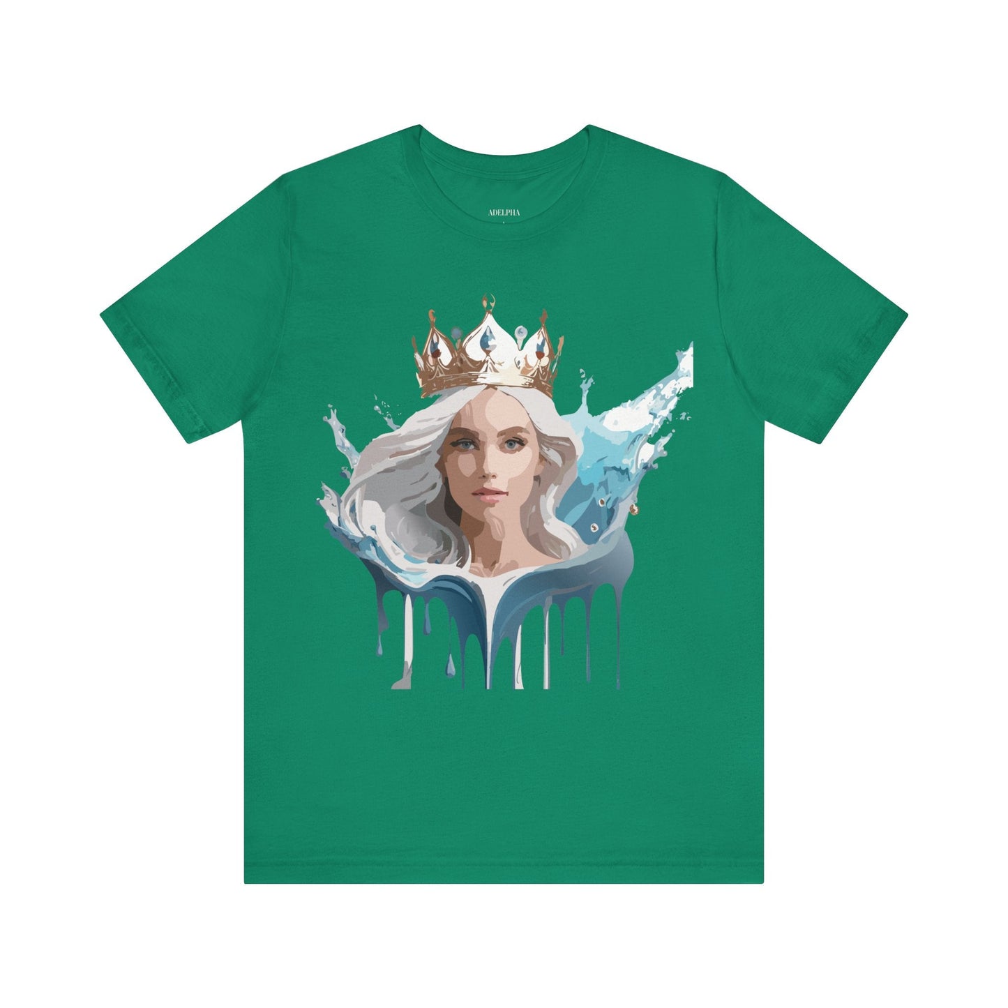 Queen Graphic T Shirt Unisex Jersey Short Sleeve Tee With Vintage Inspired Artwork Adelpha