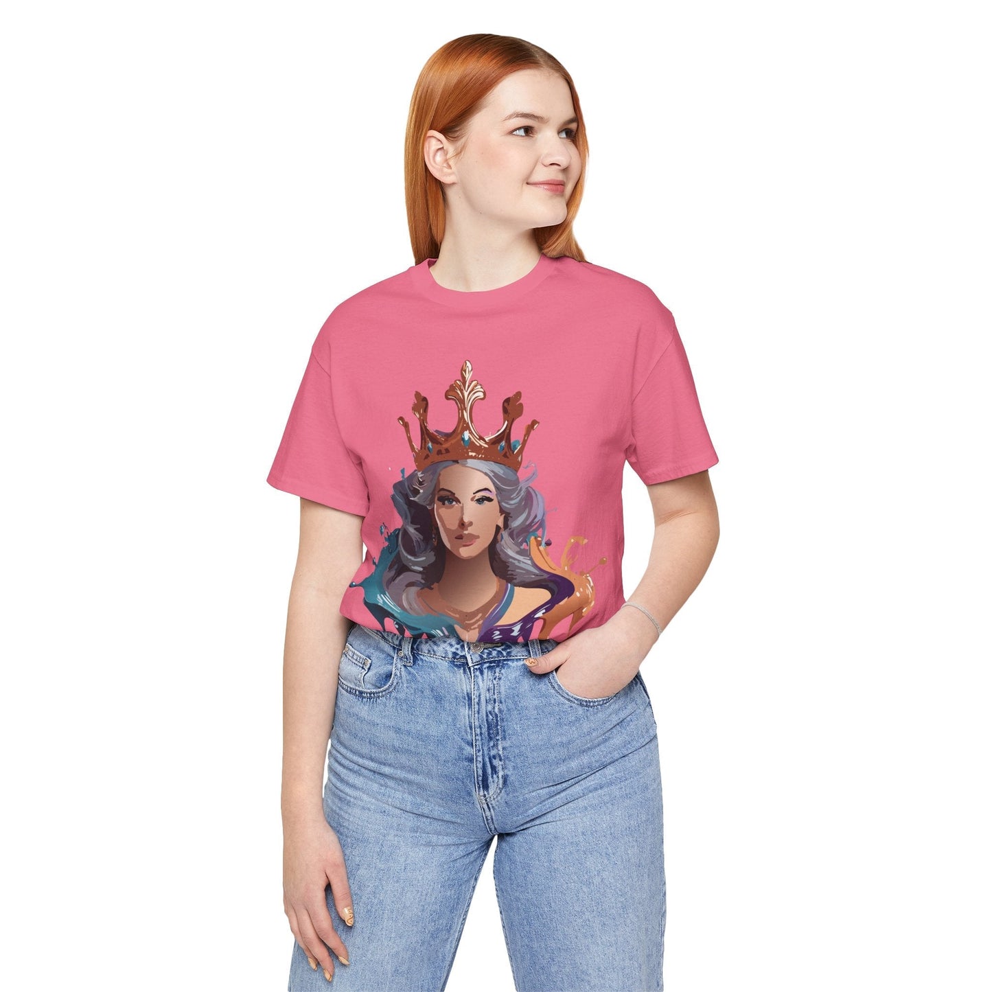 Queen Graphic T Shirt Unisex Adelpha Art Design Tee Premium Quality Jersey Short Sleeve